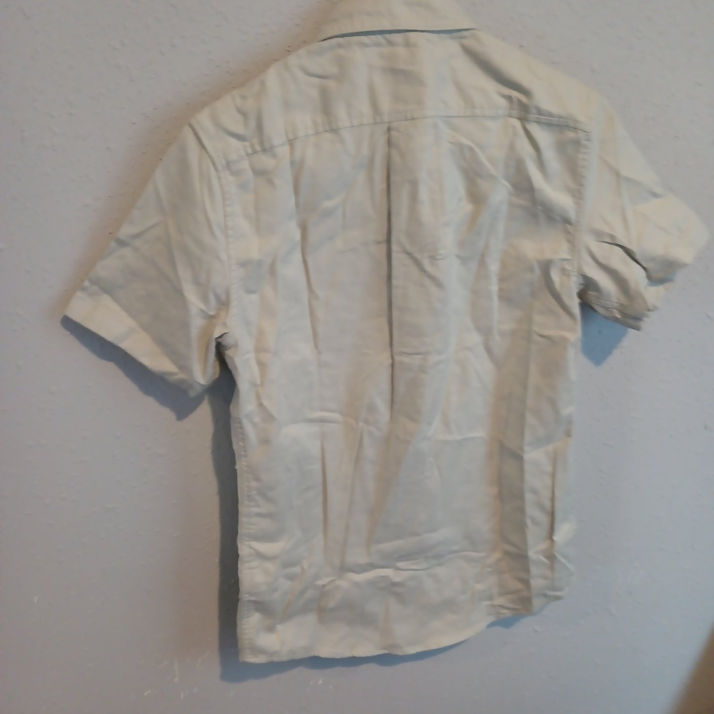 GoodThreads Beige Oxford Short Sleeve Shirt - New
