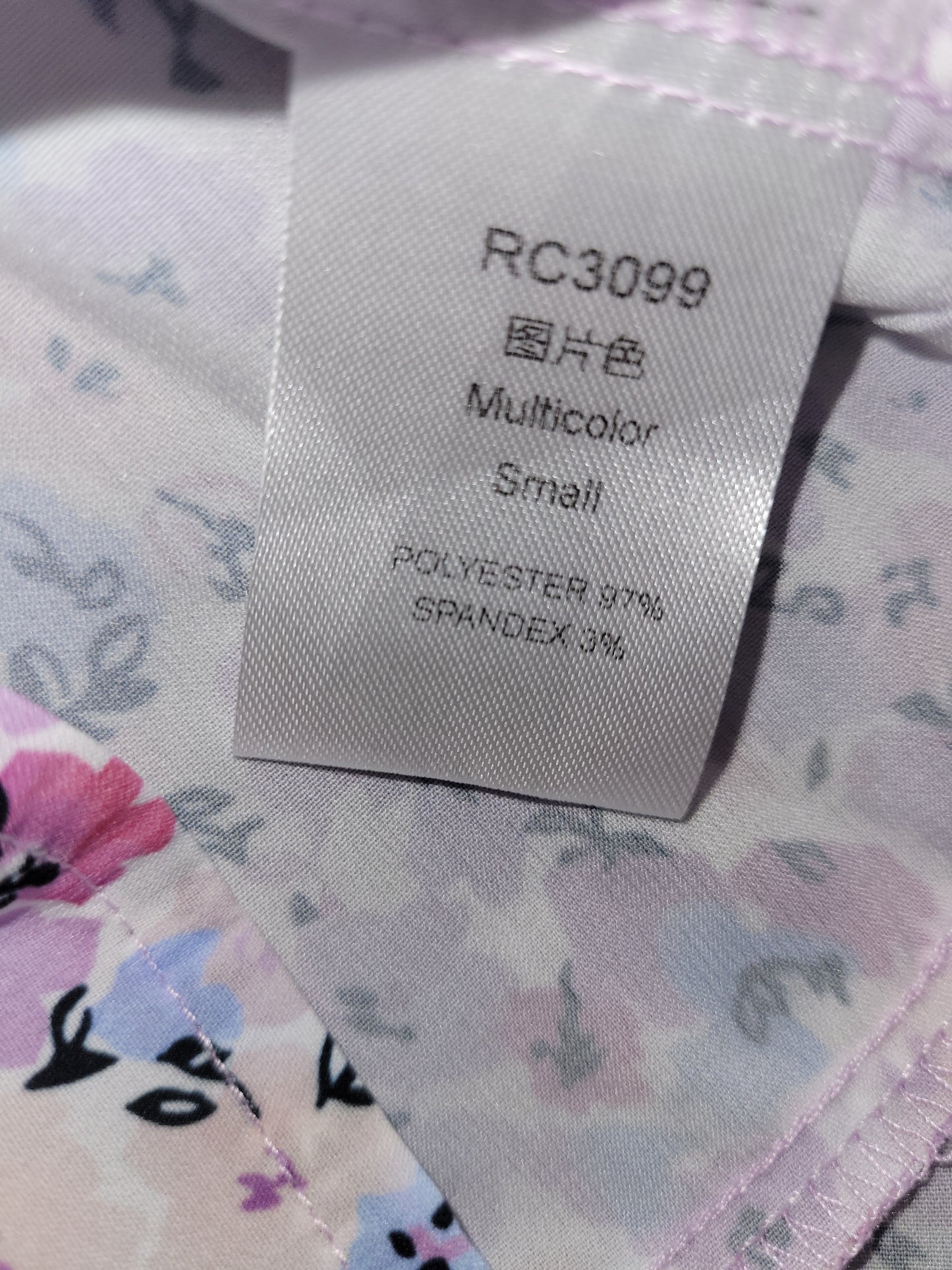 Pink Floral A Line Dress