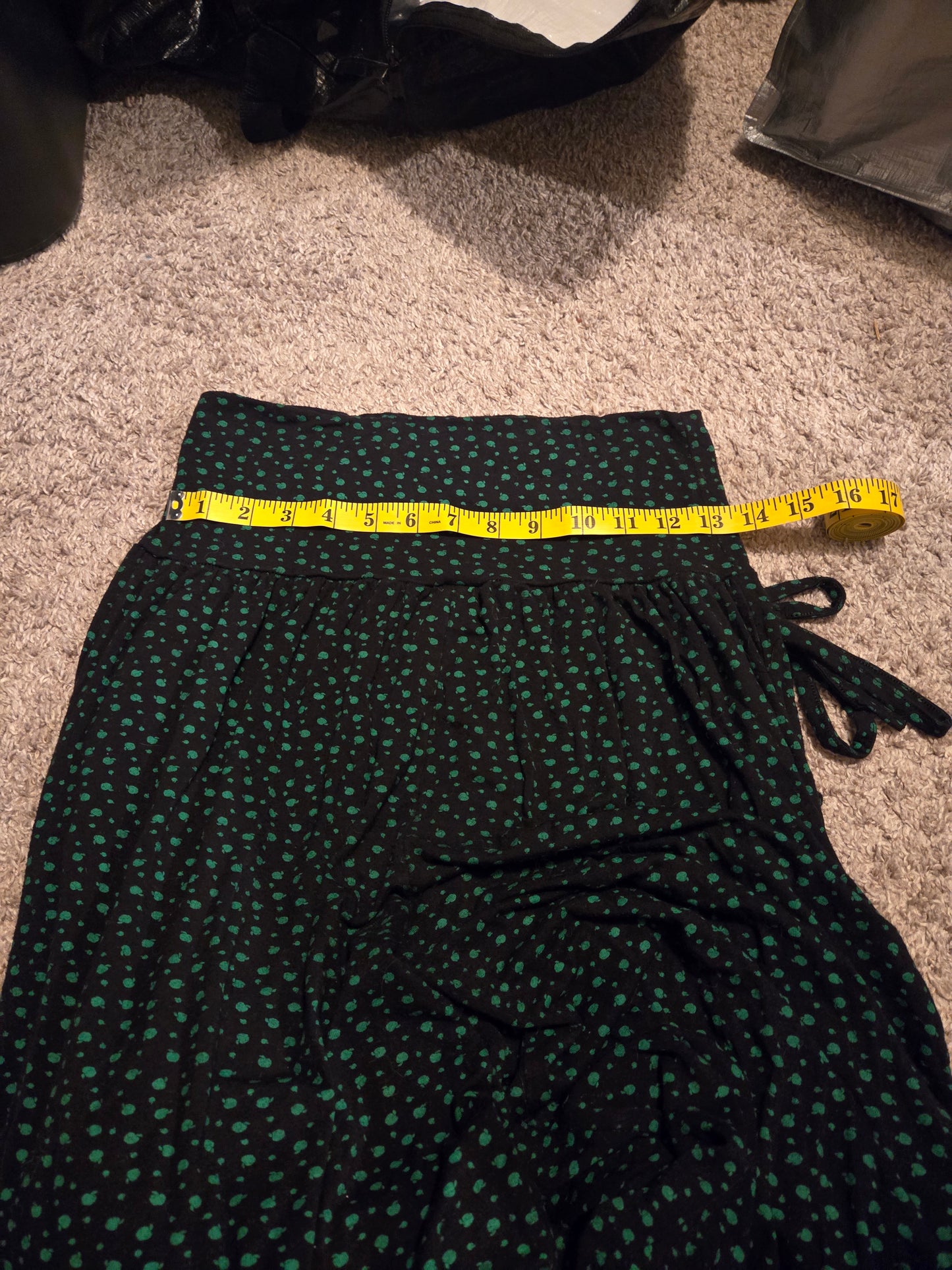 Kob Black and Green Pants - Gently Used