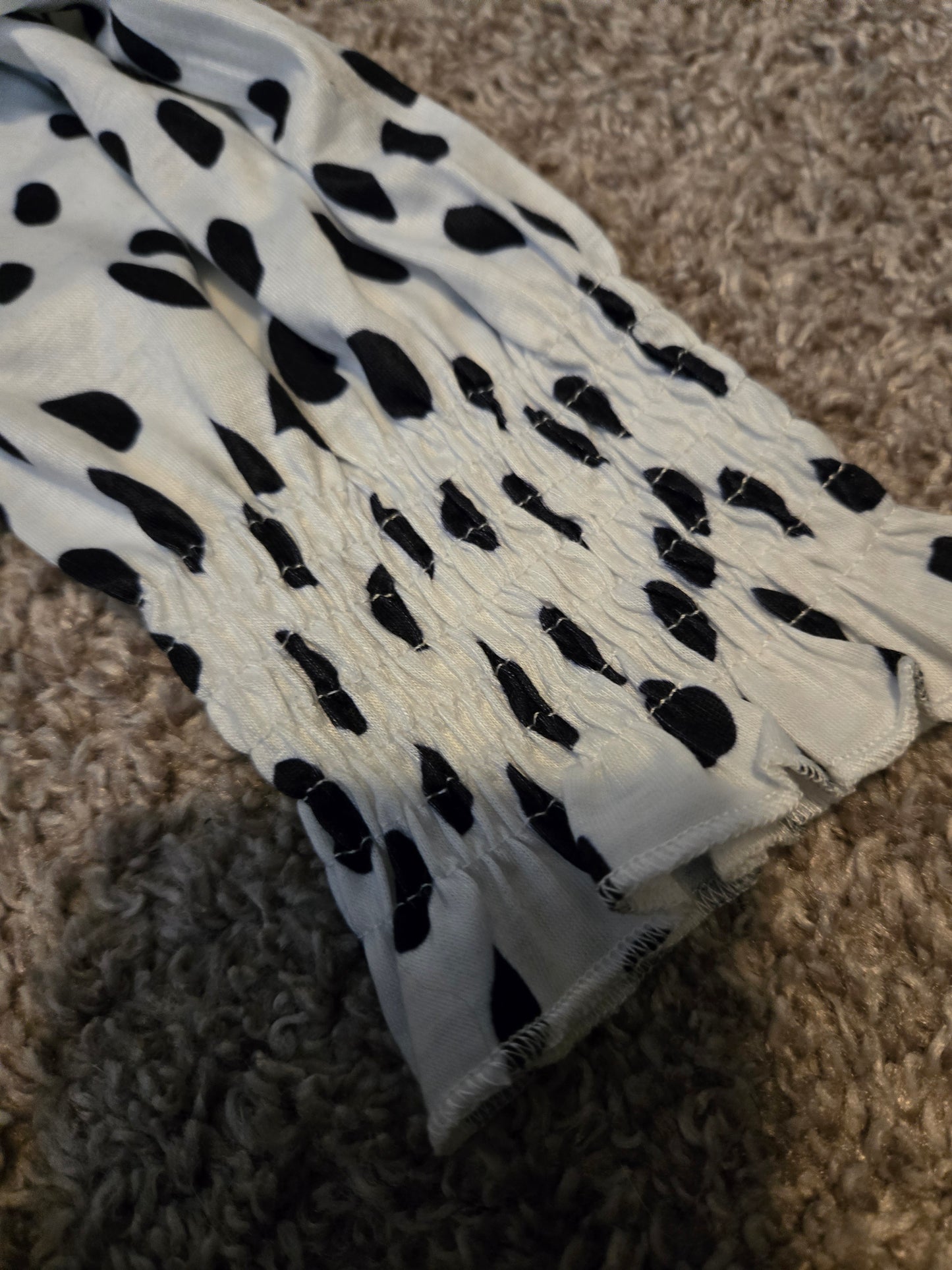 Unbranded Black and White V Neck Shirt - New