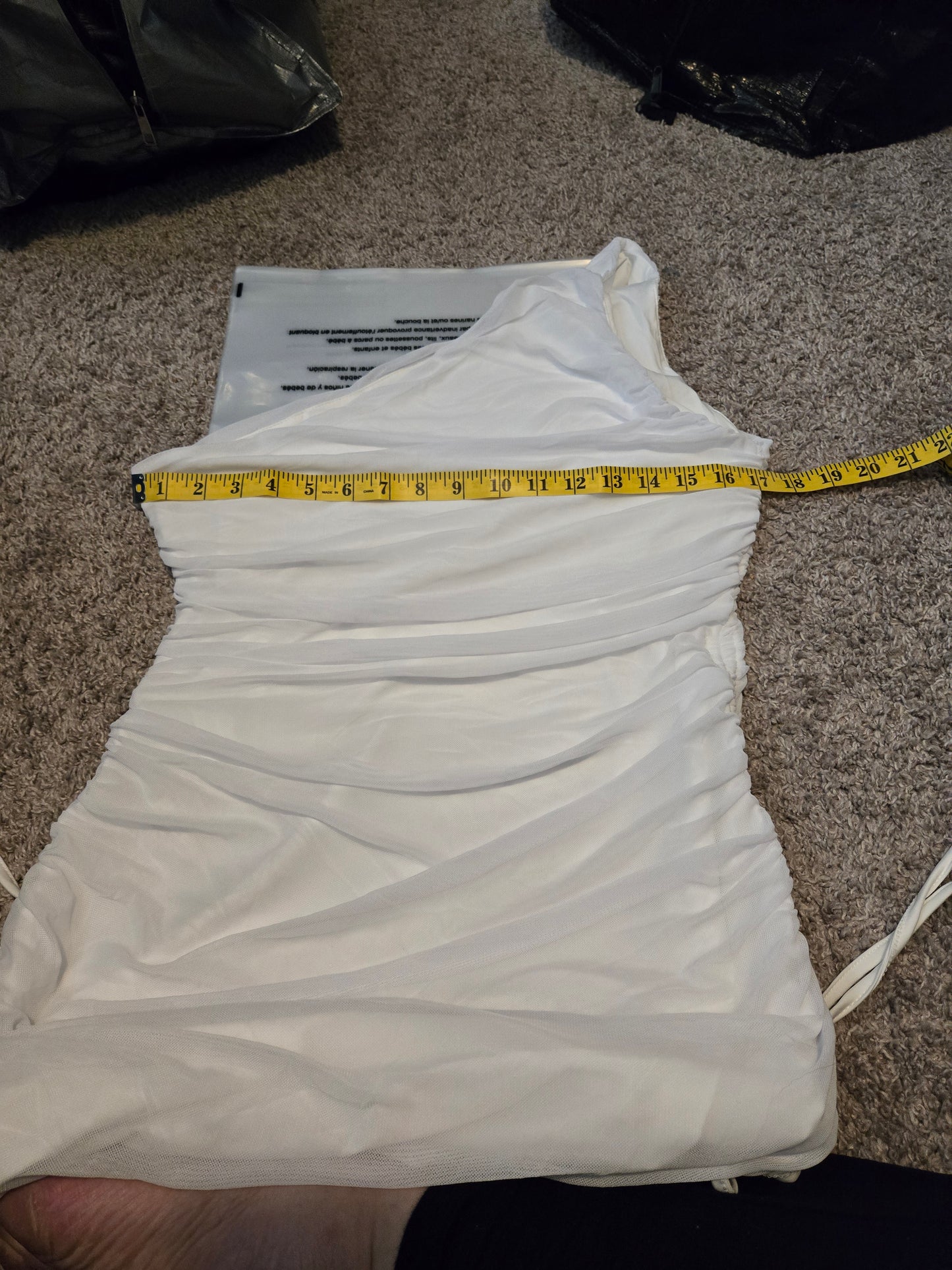 White Party Short Dress - New