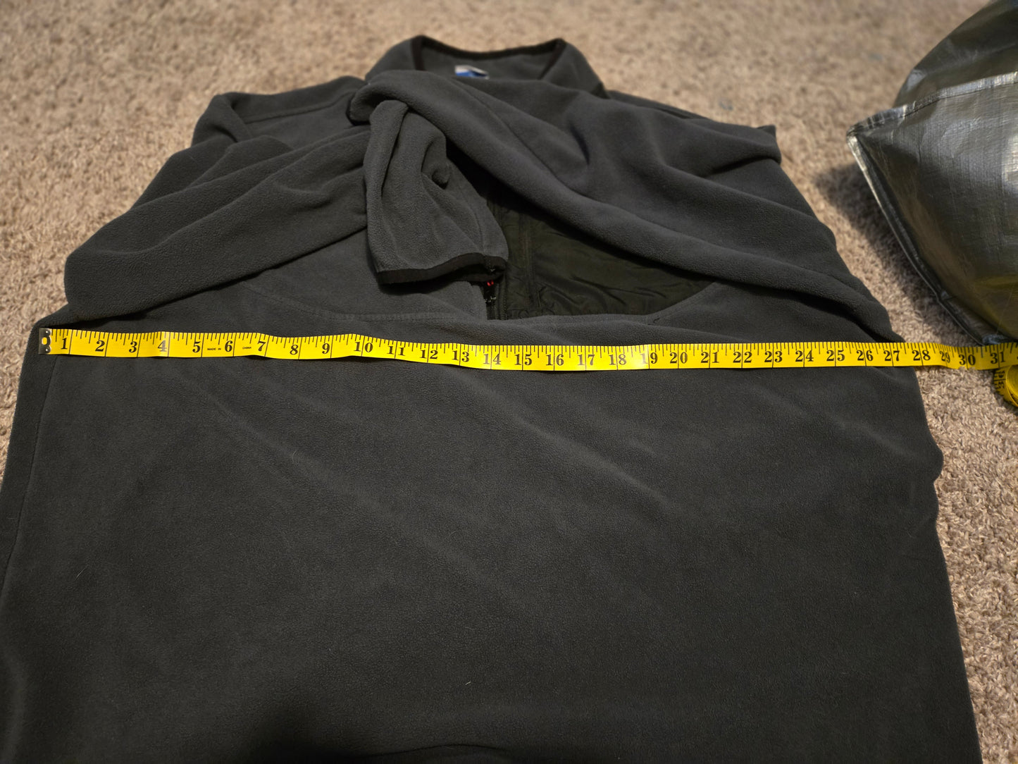 Vintage Fleece; 1/4 Zip Fleece - 2XL - Gently Used