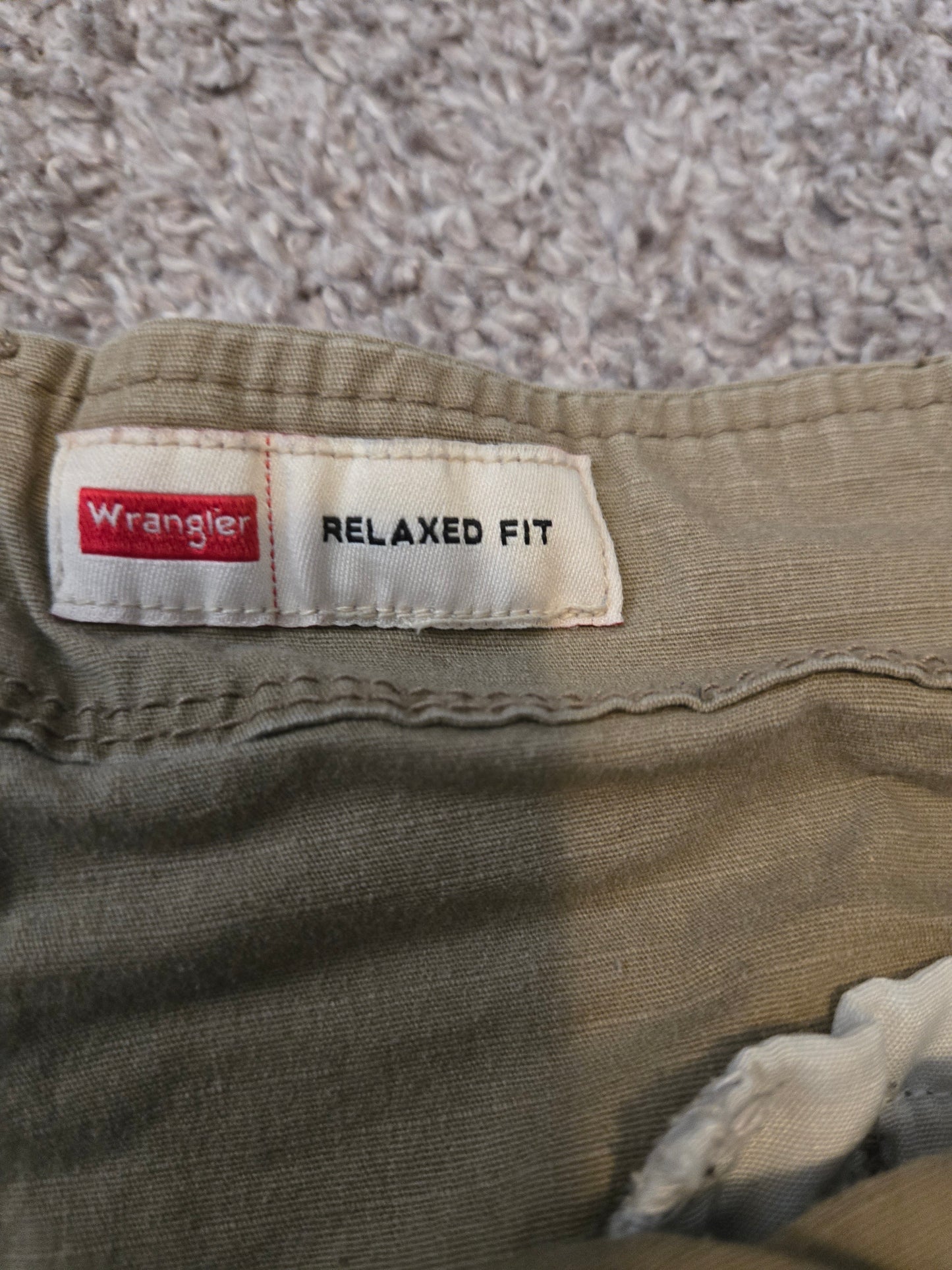 Wrangler Relaxed Fit Tan Shorts - Gently Used