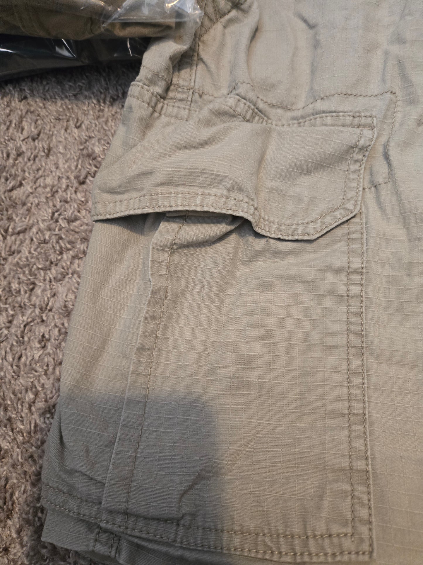 Faded Glory Tan Cargo Shorts - Gently Used