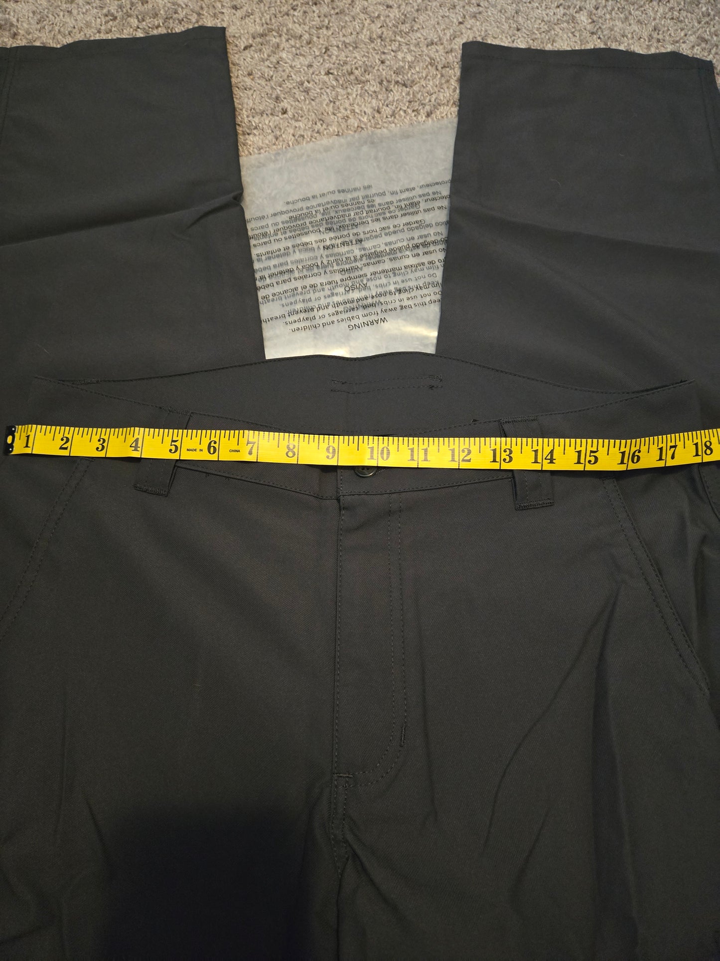 Oeko-Tex Dark Gray Cargo Pants