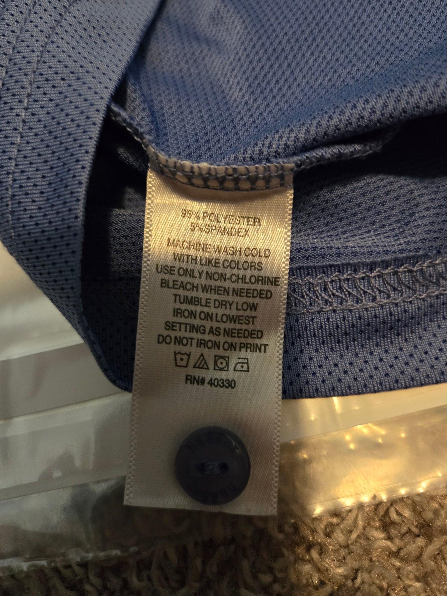 Cool 18 Pro Blue Polo Short Sleeve shirt - Gently Used