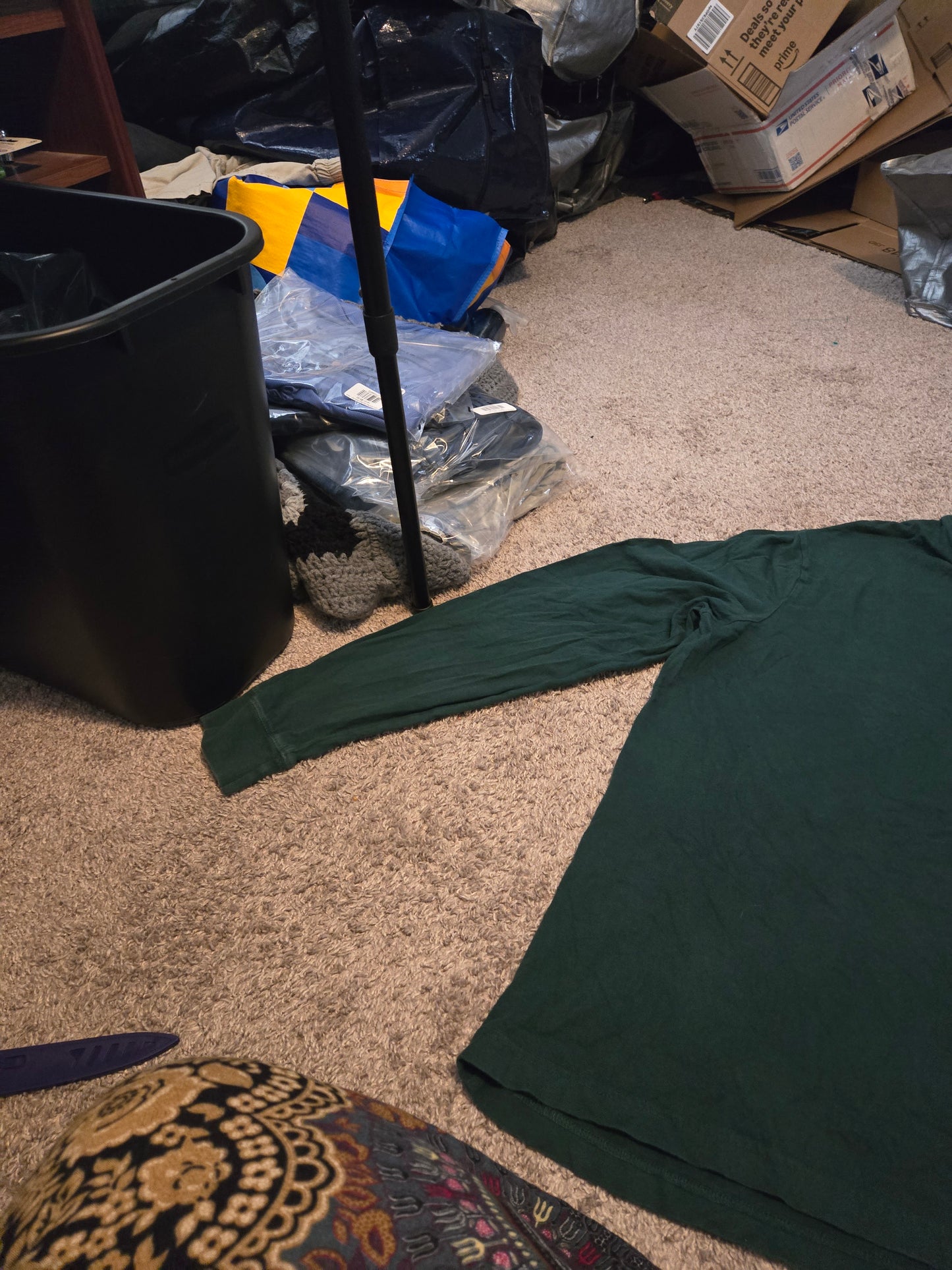 Sonoma Life Style Green Long Sleeve Shirt- Gently Used