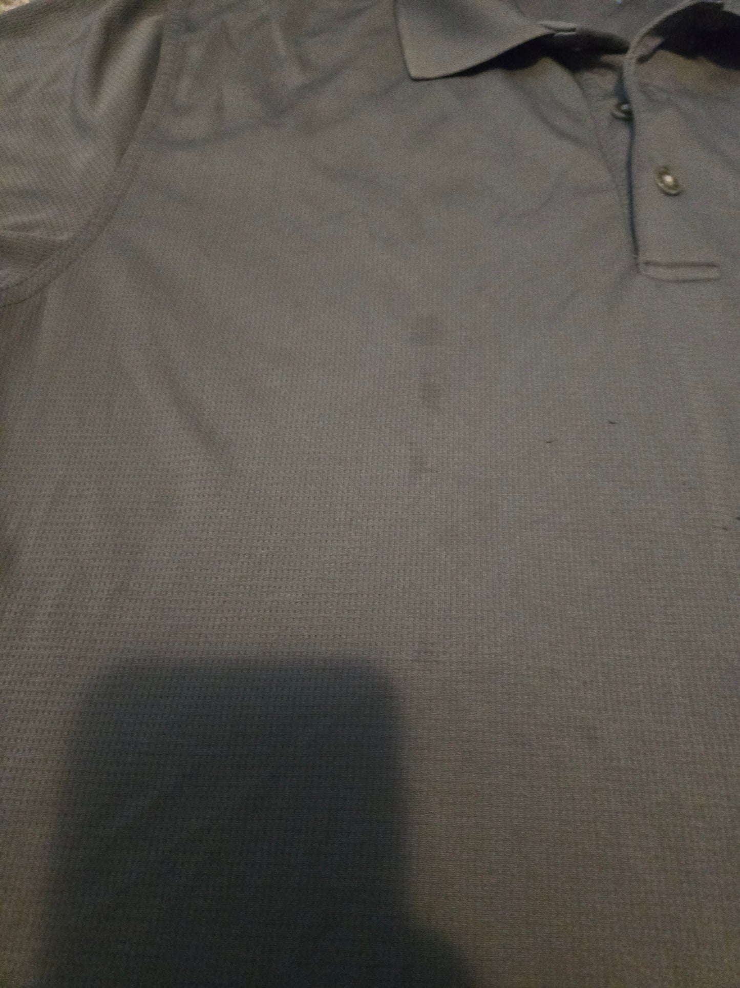 Grand Slam Performance Gray Polo Short Sleeve Shirt - Gently Used