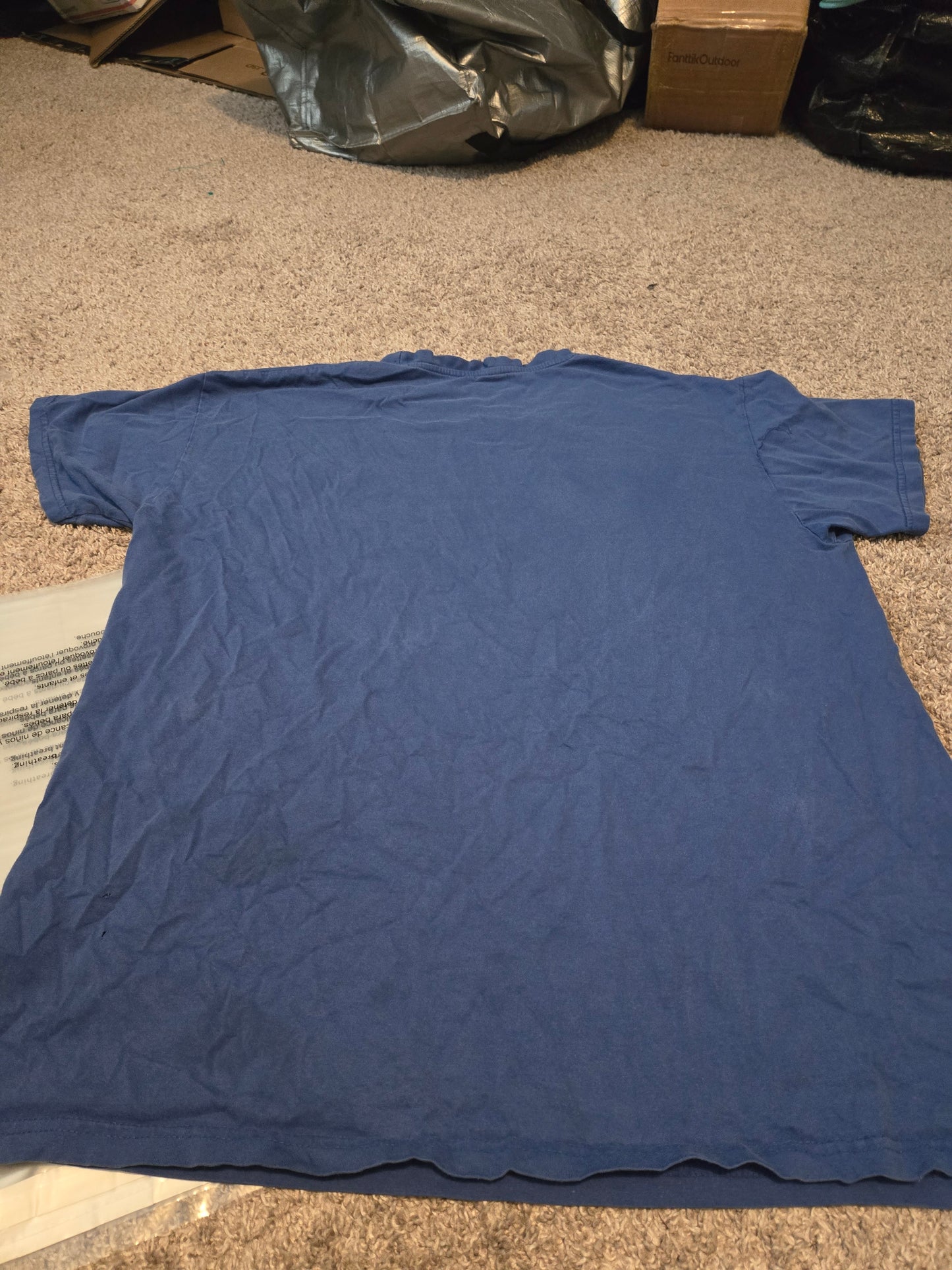 Sol's Blue Short Sleeve TShirt - Gently Used