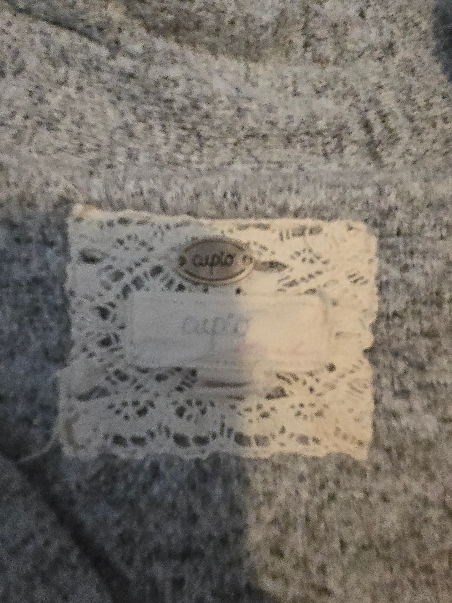 Cupio Open Front Gray Sweater - Gently Used