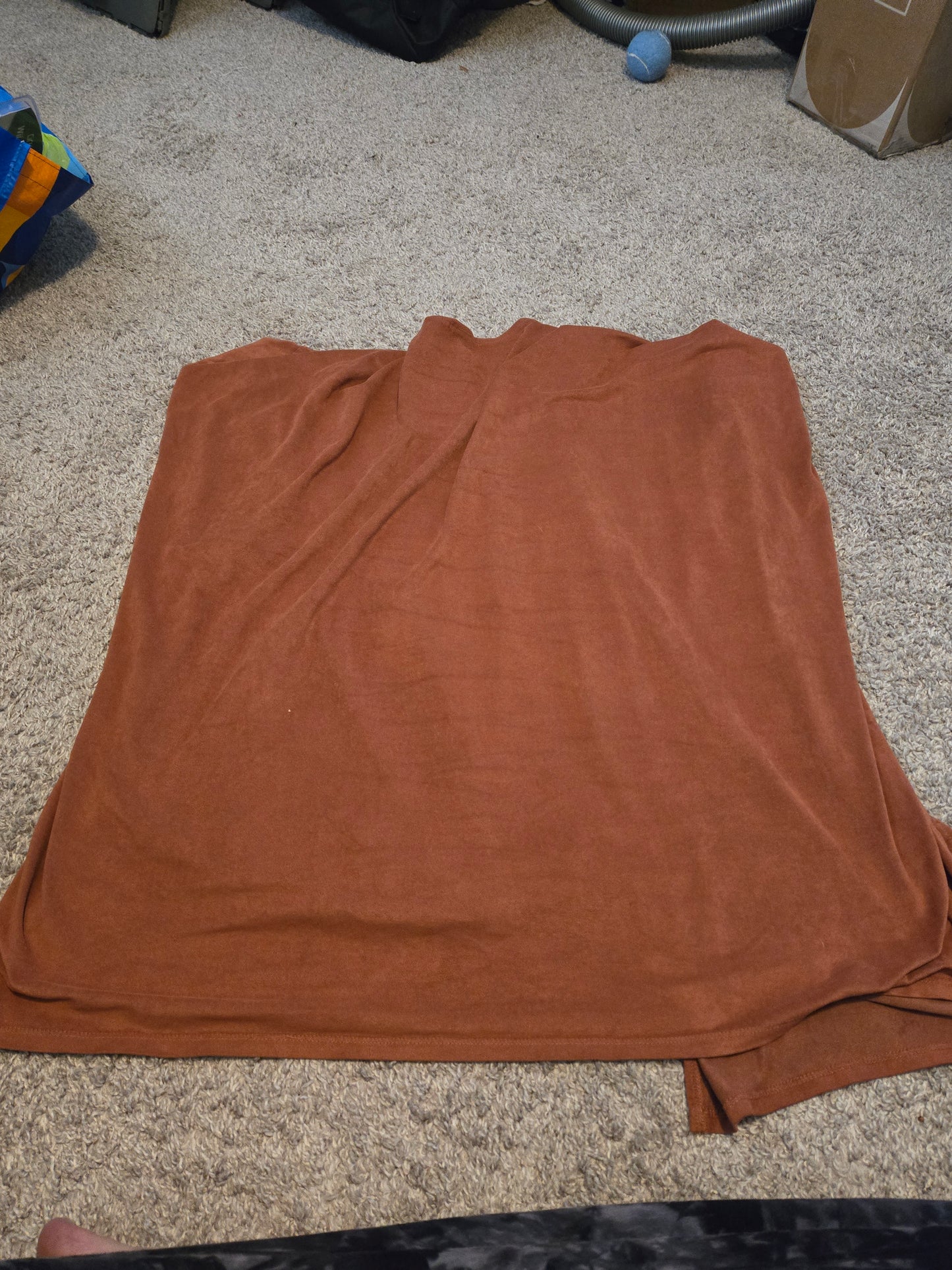 Forever 21 Brown Short Sleeve Cardigan Style Shirt - Gently Used
