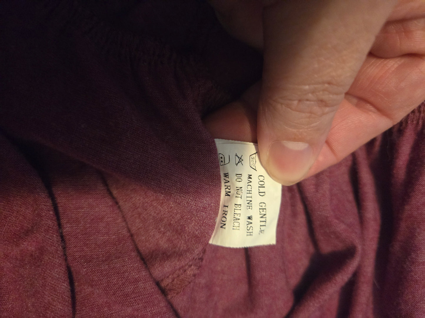 Pink Tank Top Ruffled Hem Shirt - Gently Used