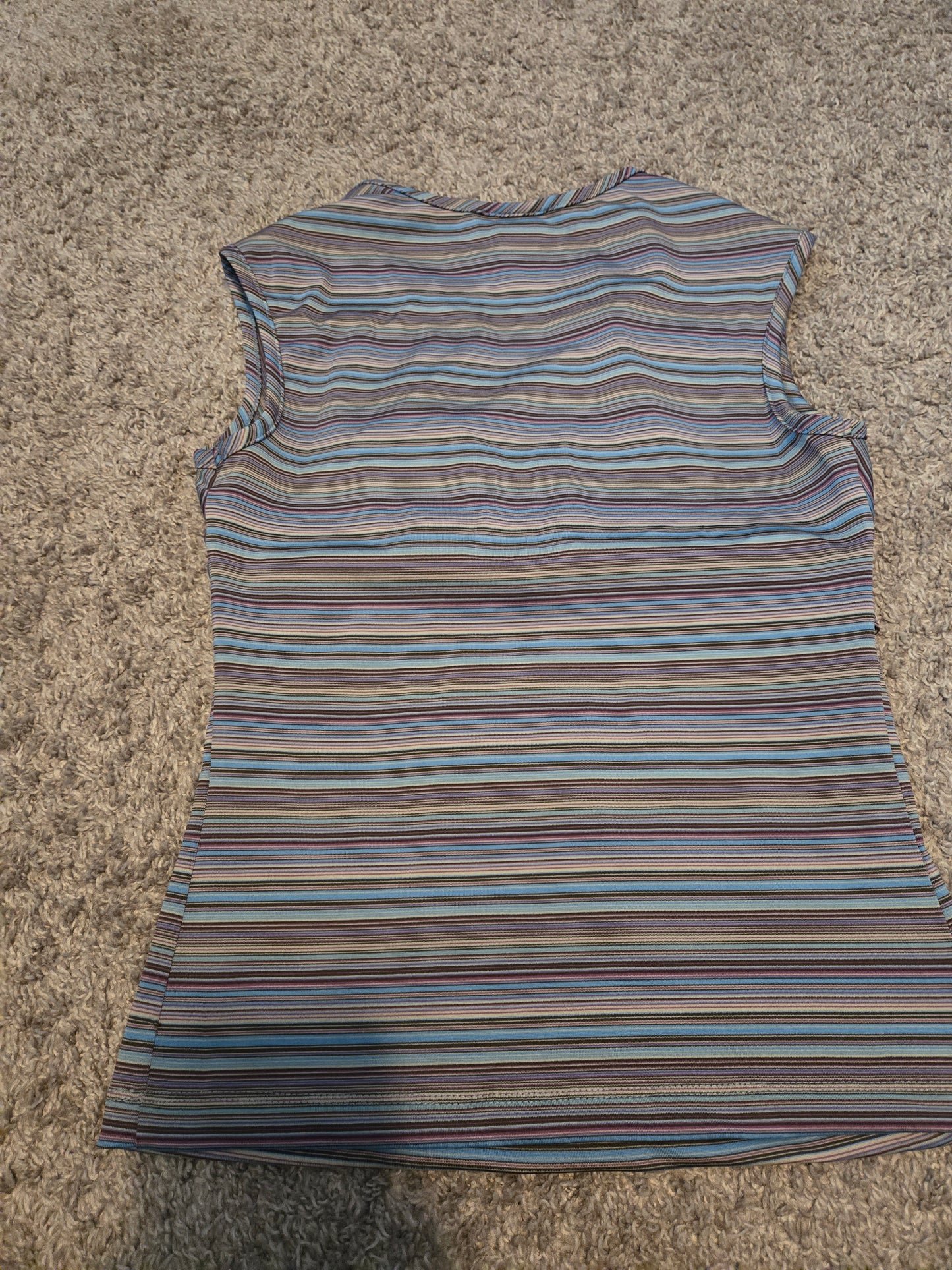 First Kiss Sleeveless Multicolor Shirt - Gently Used