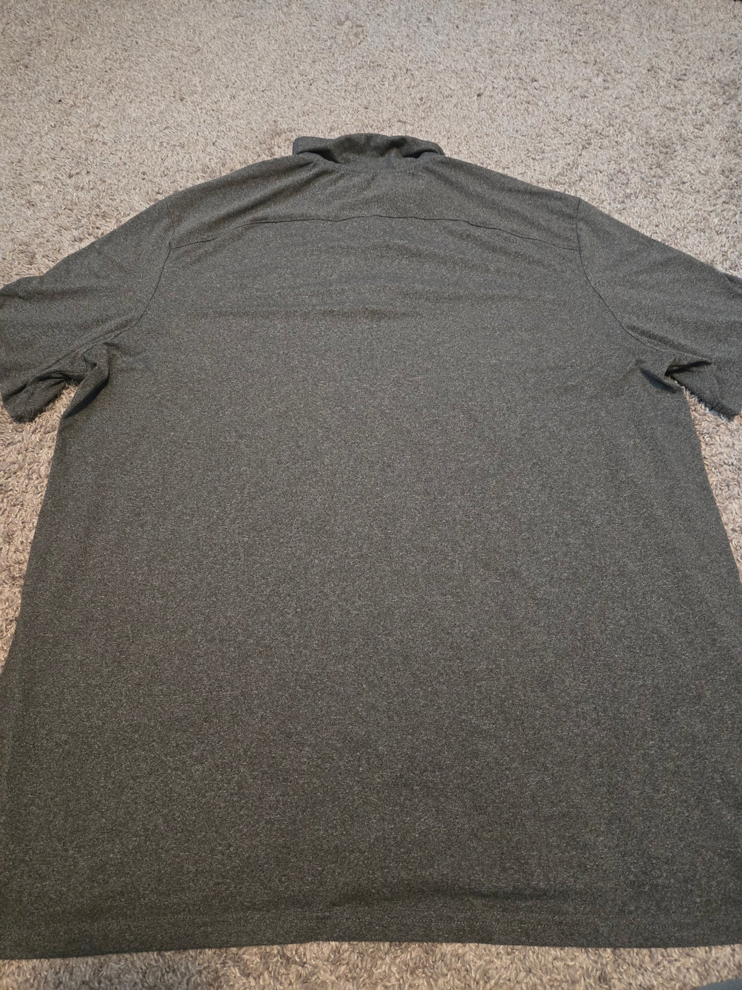 Gray Sketchers Short Sleeve Polo Shirt