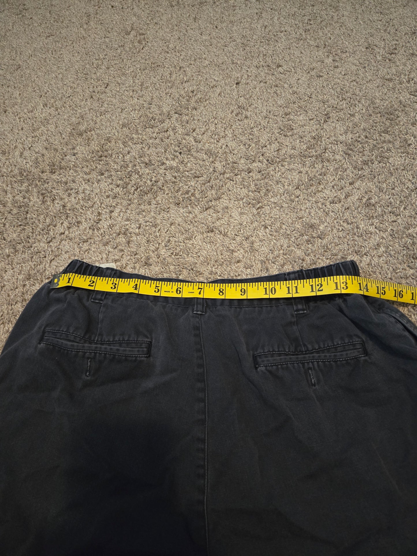 Croft & Barrow Faded Black Shorts