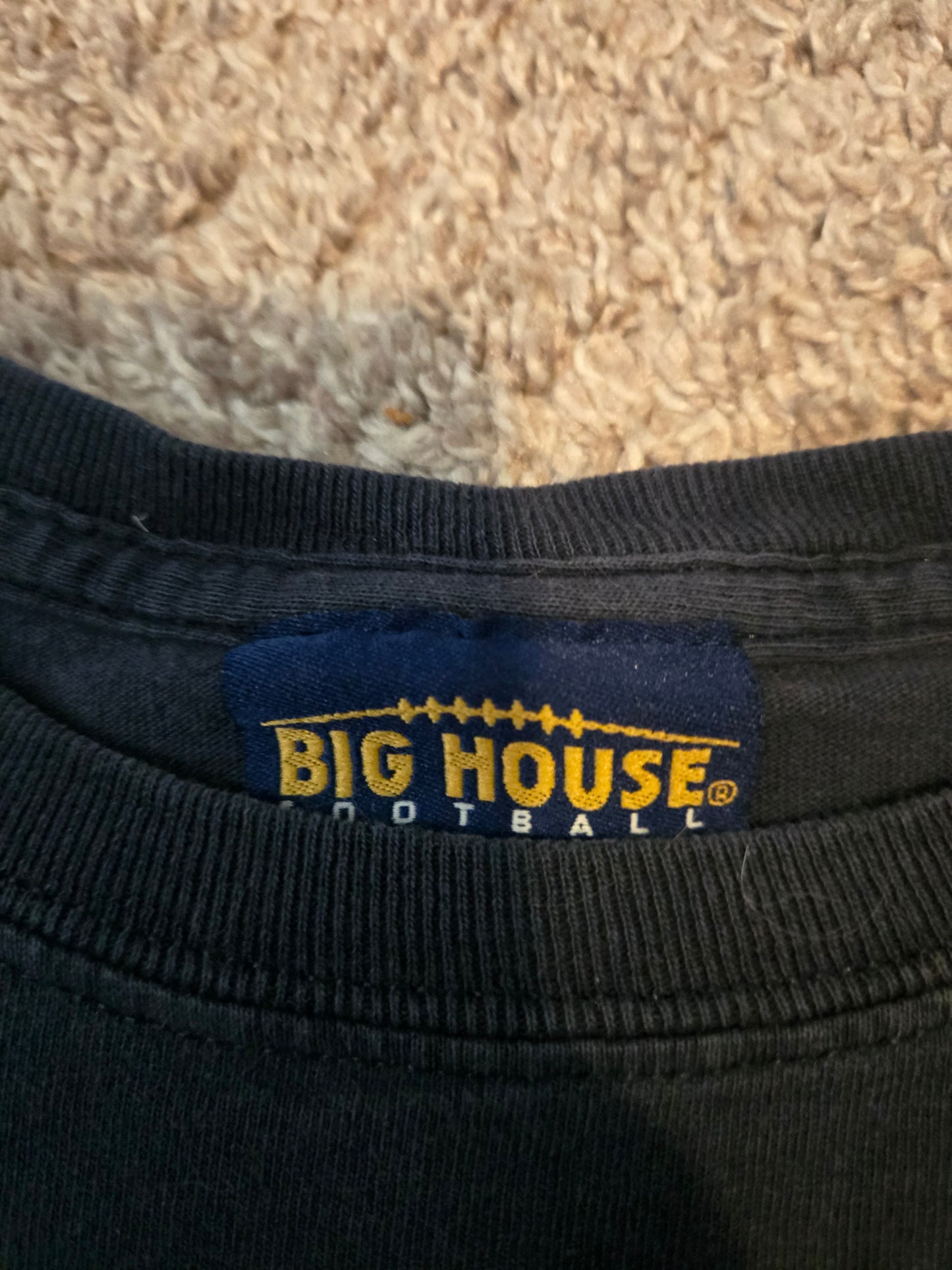 Univ. Michigan Black Short Sleeve TShirt