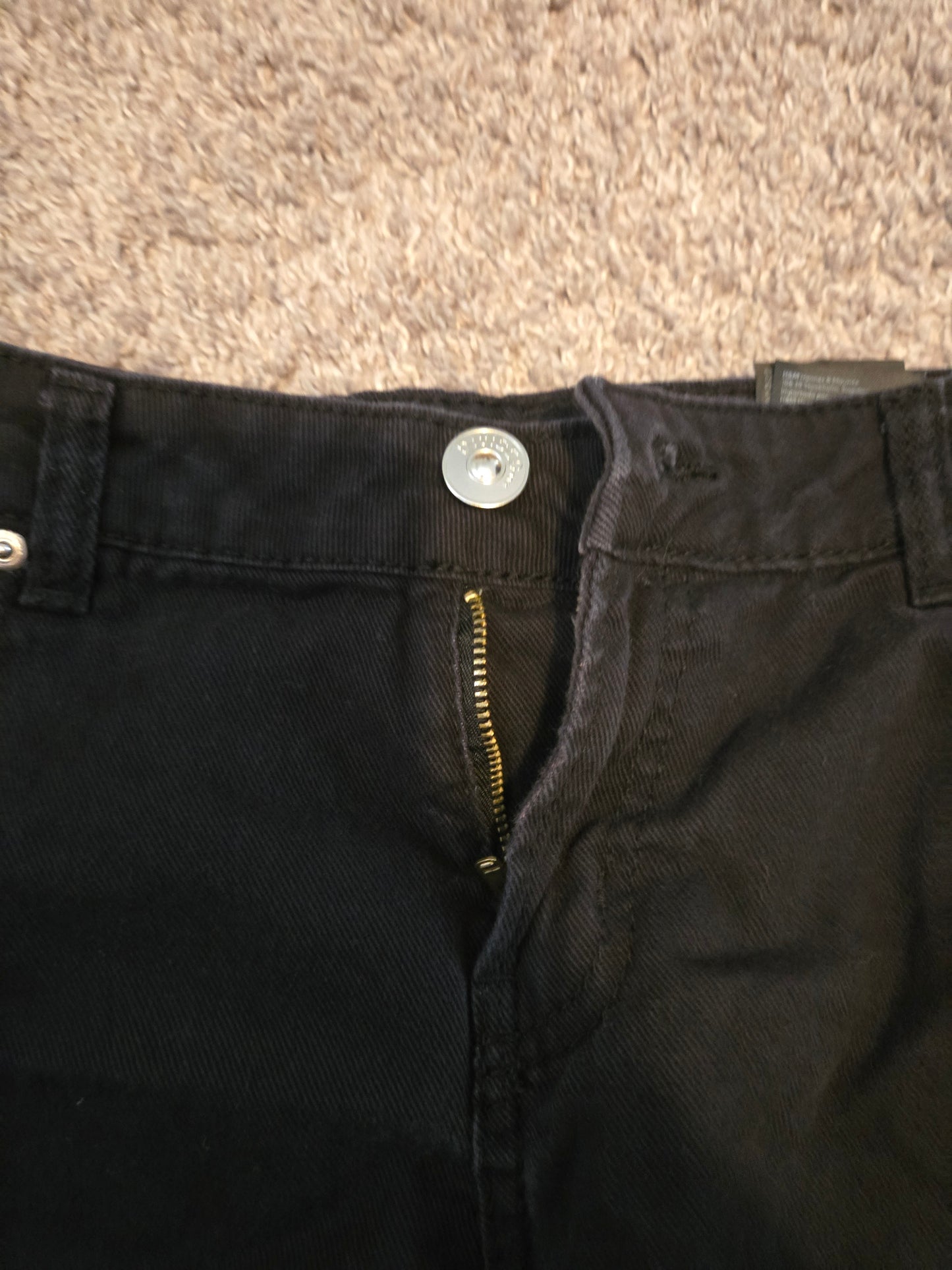 EasySoul Black Straight Leg Pants