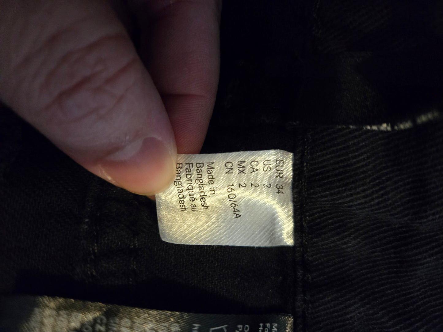 EasySoul Black Straight Leg Pants
