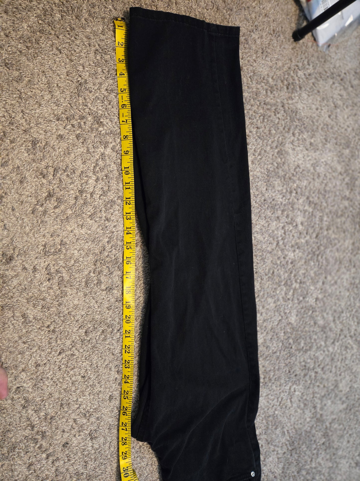 EasySoul Black Straight Leg Pants