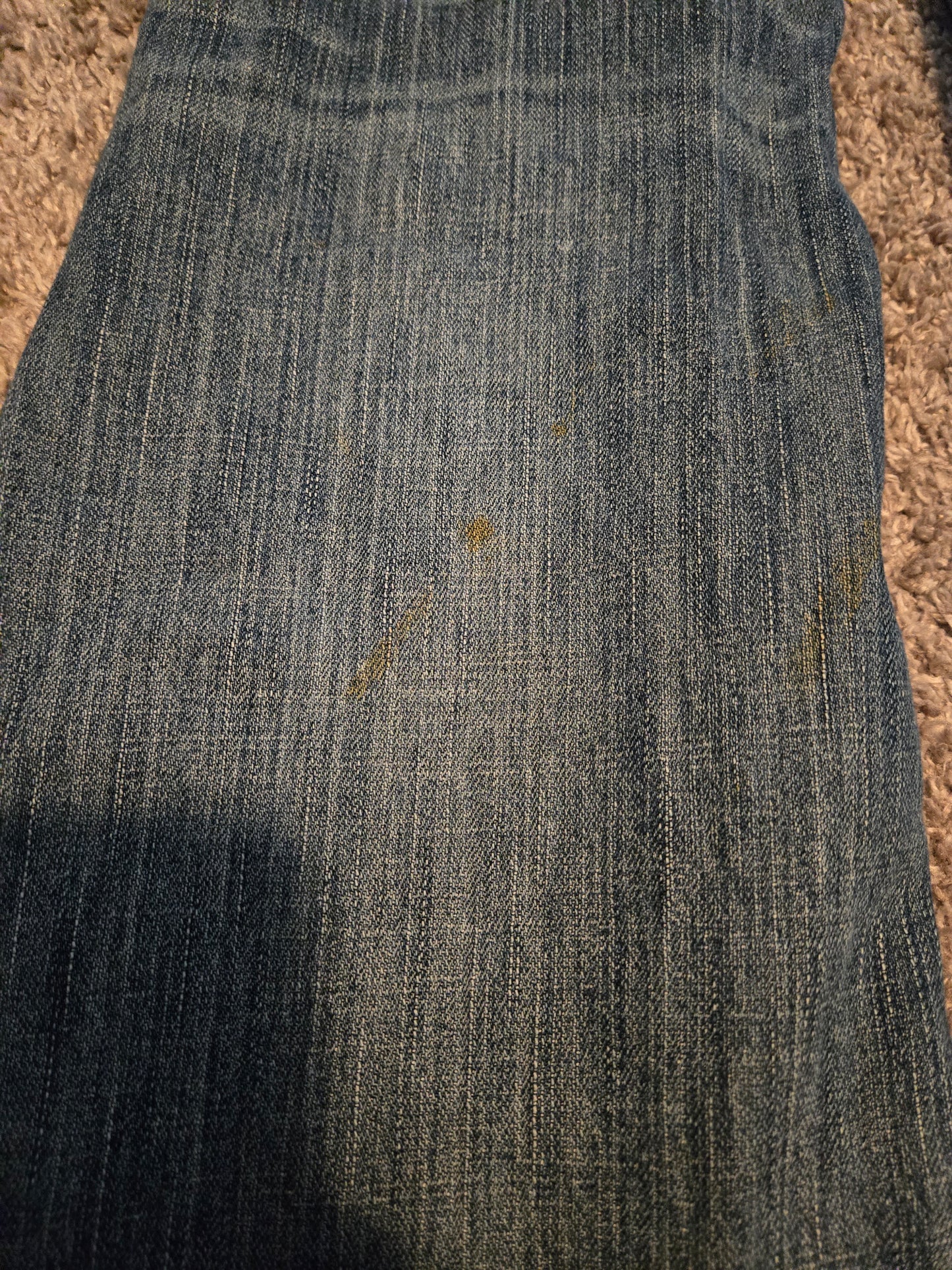 Maurice Wide Leg Blue Jeans