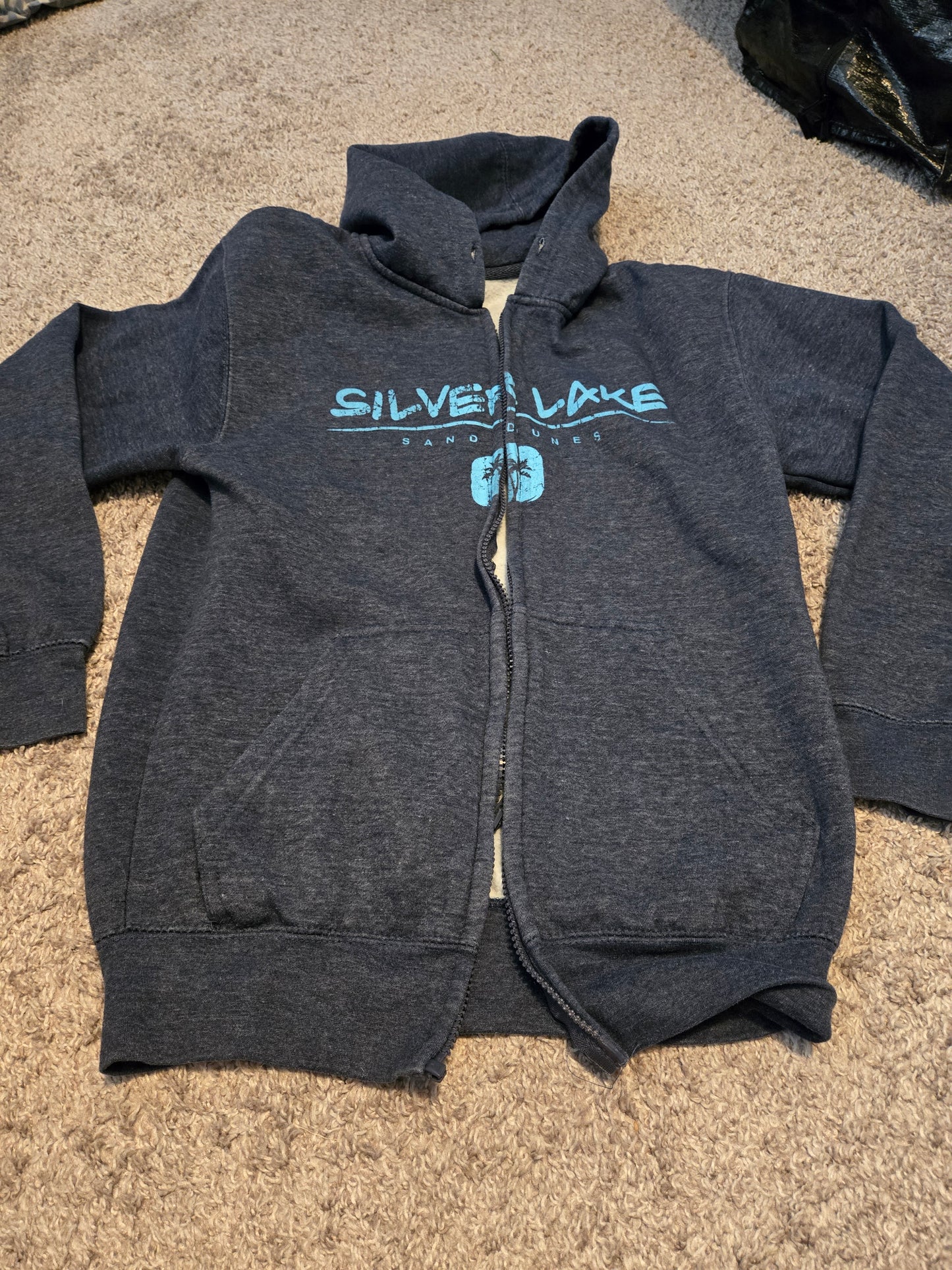 Silver Lakes Dunes Zip Up Long Sleeve Hoodie