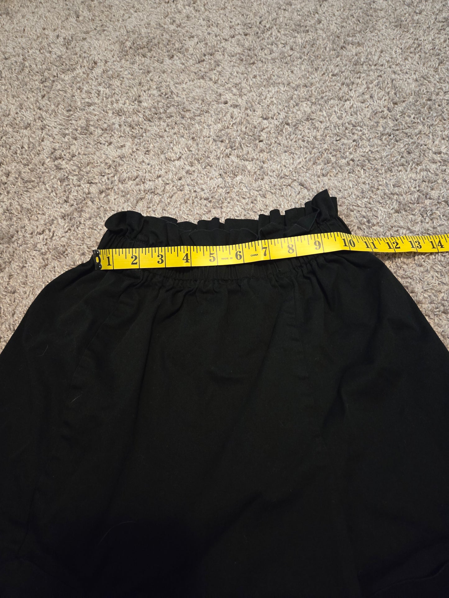 Wild Filole Black Mini Bootie Shorts Size XS