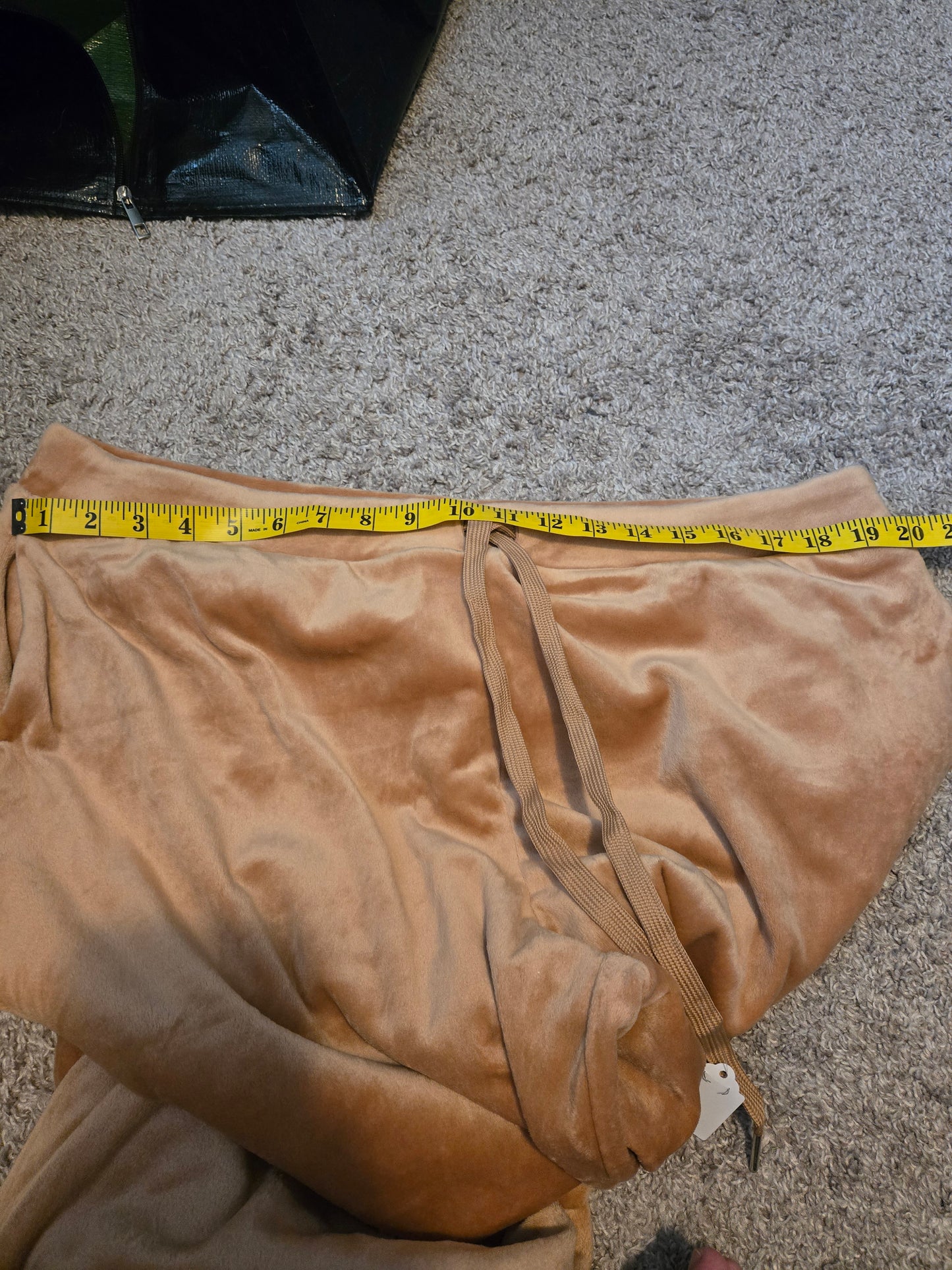 Tan Amazon Fleece Lounge Pants - New
