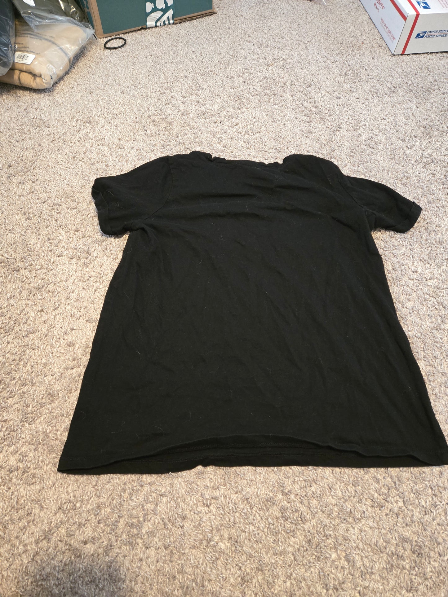 Positive Vibes Black Graphic TShirt Size M