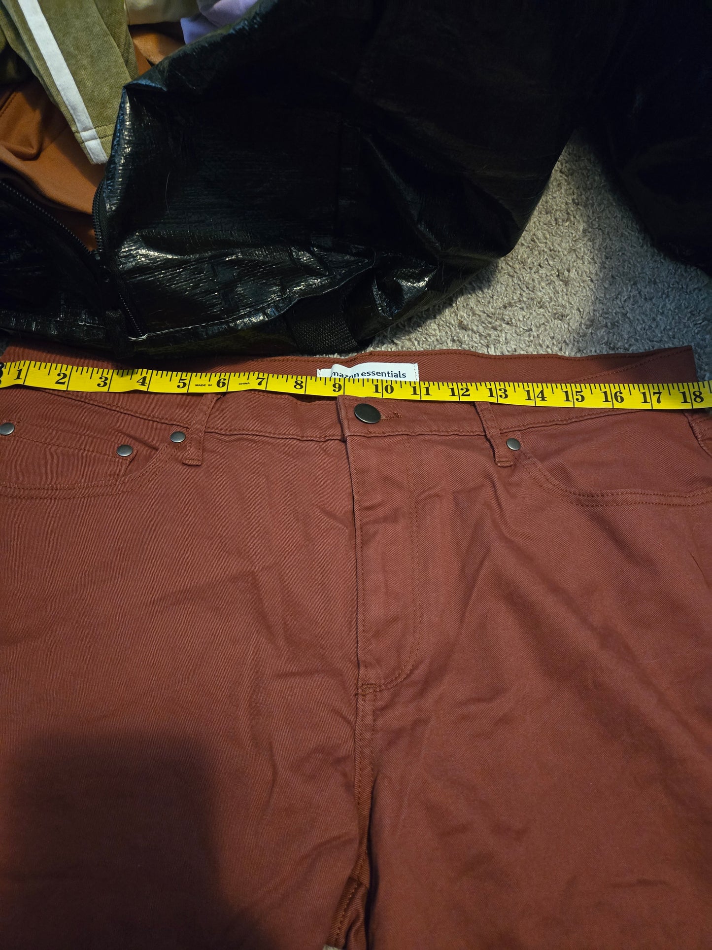 Tan Amazon Essentials Shorts