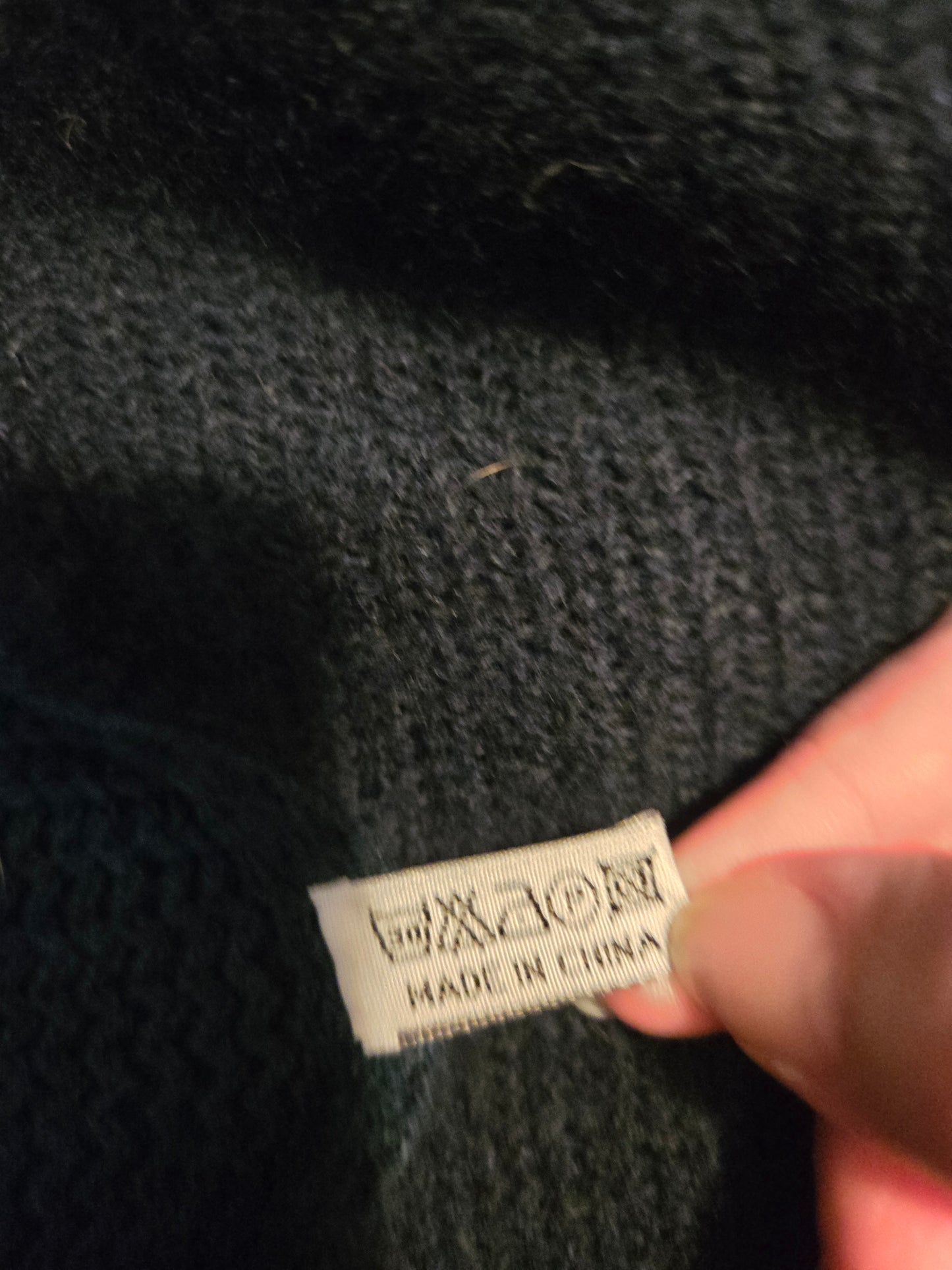 Blue and Gray Striped Sweater Poncho style Cardigan