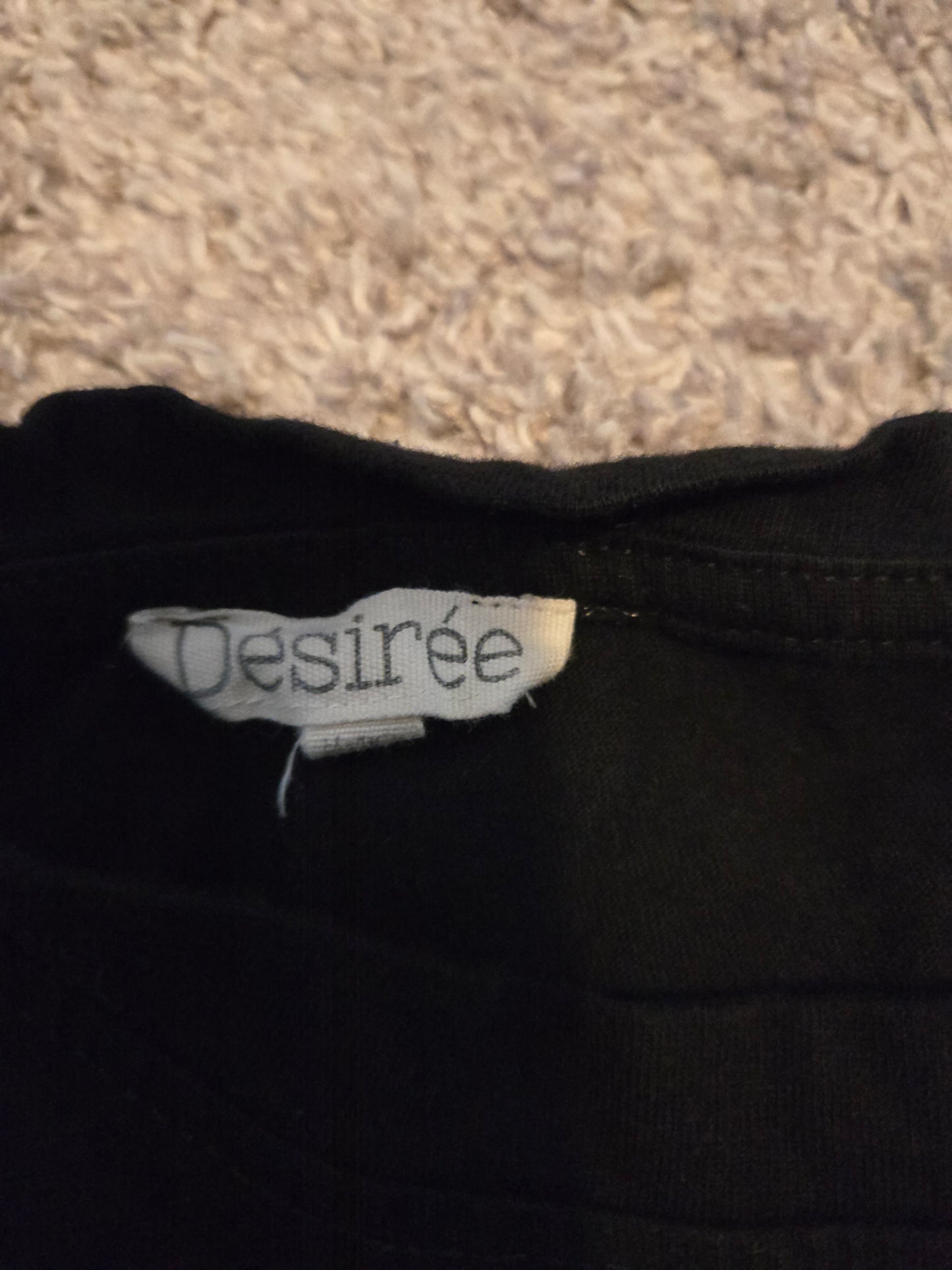 Positive Vibes Black Graphic TShirt Size M