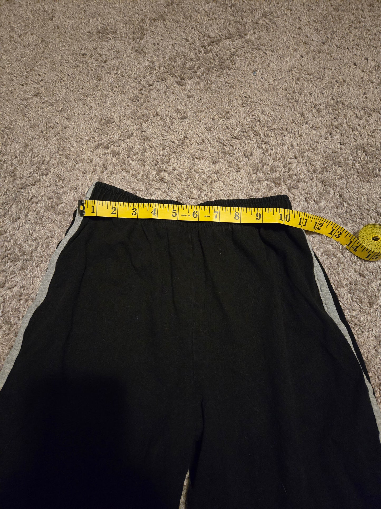 Boys Athletic Basketball Shorts Black Starter Brand Youth Large 10-12