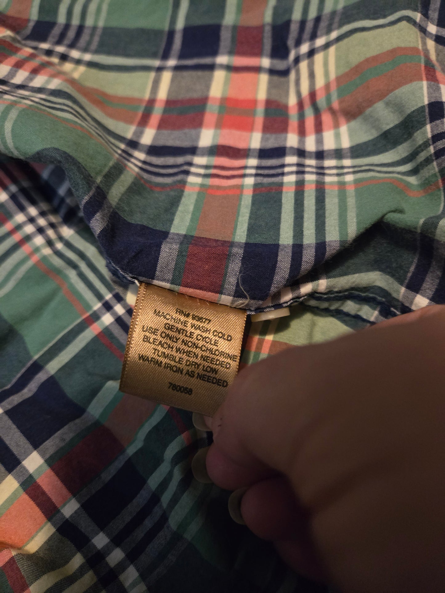 Foundry Shirt Men's XLT Green Plaid Button Down Short Sleeve Comfort Easy Care