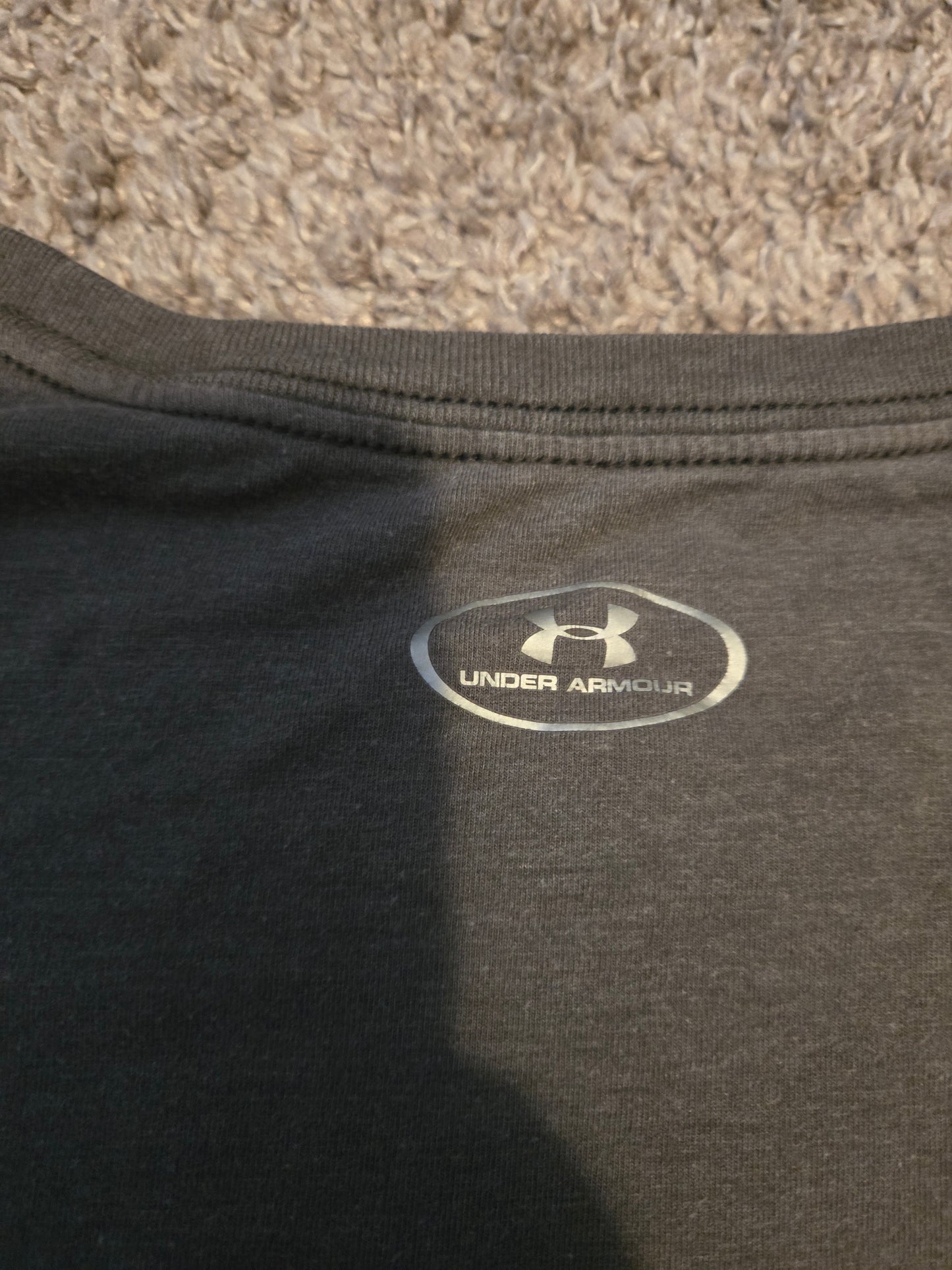 Under Armour Logo Fresh & Fit Grey Medium Short sleeve T-Shirt