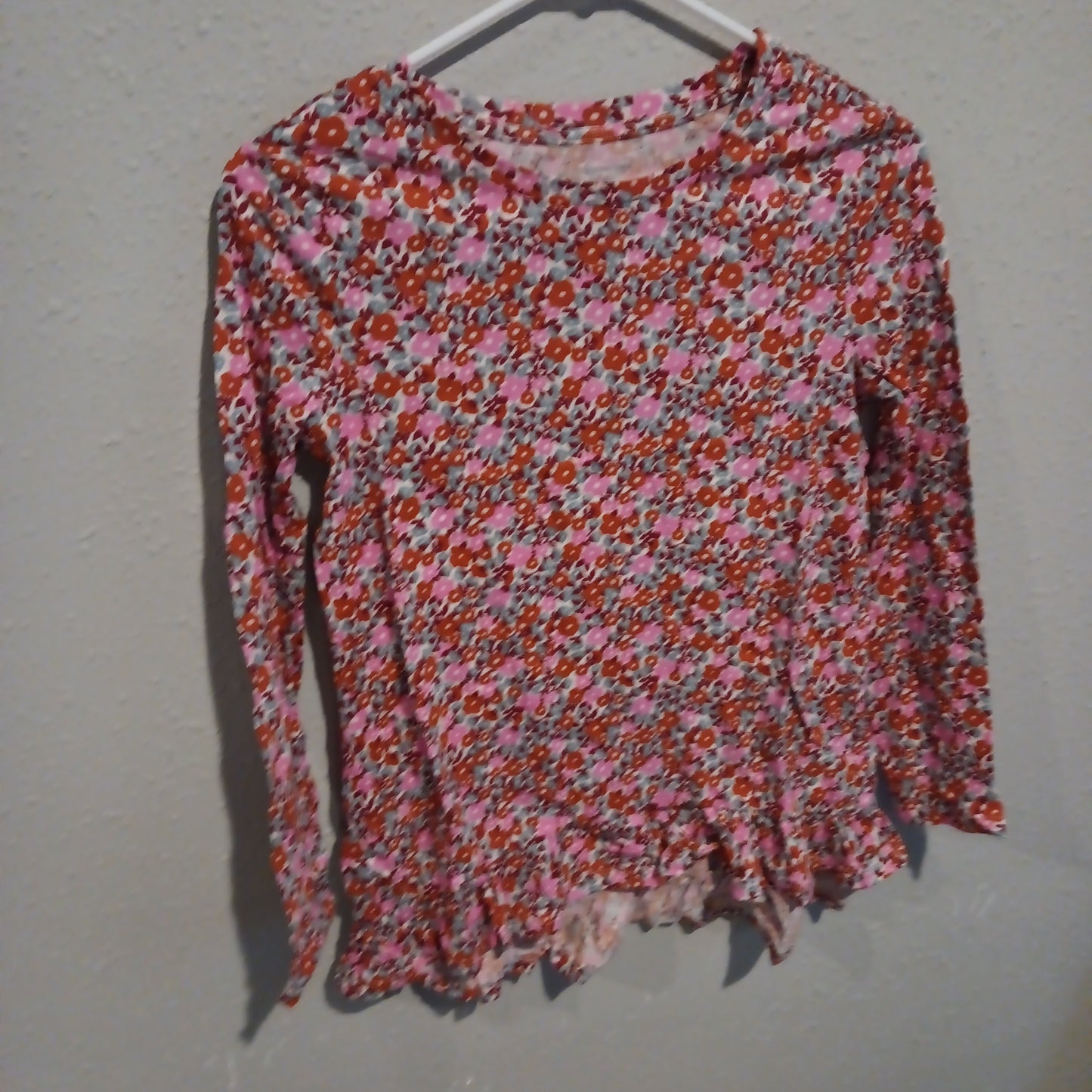 3 Pack Amazon Essentials Girls Long Sleeve Shirt - New