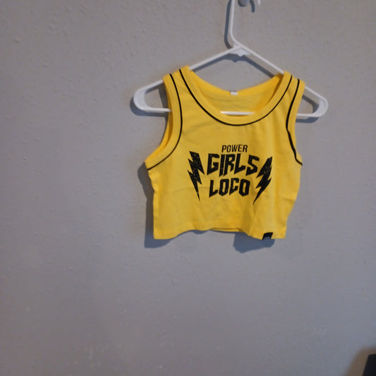 Loco Loco Yellow Sports Tank Top - Kids - New