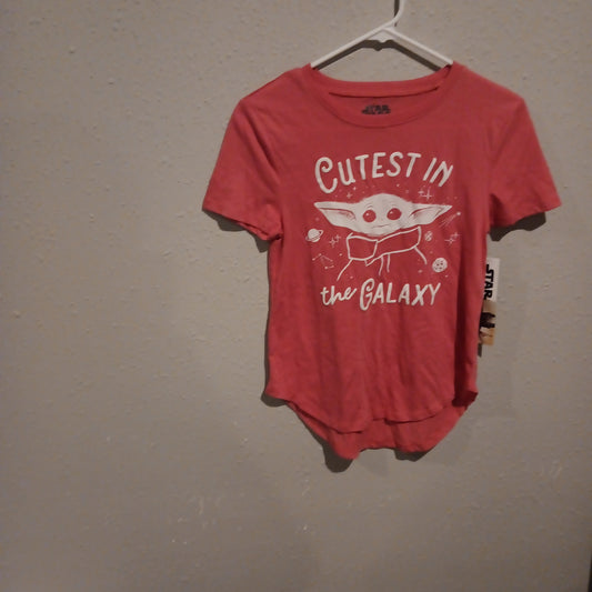 Star Wars Pink Graphic Tshirt - Gently Used