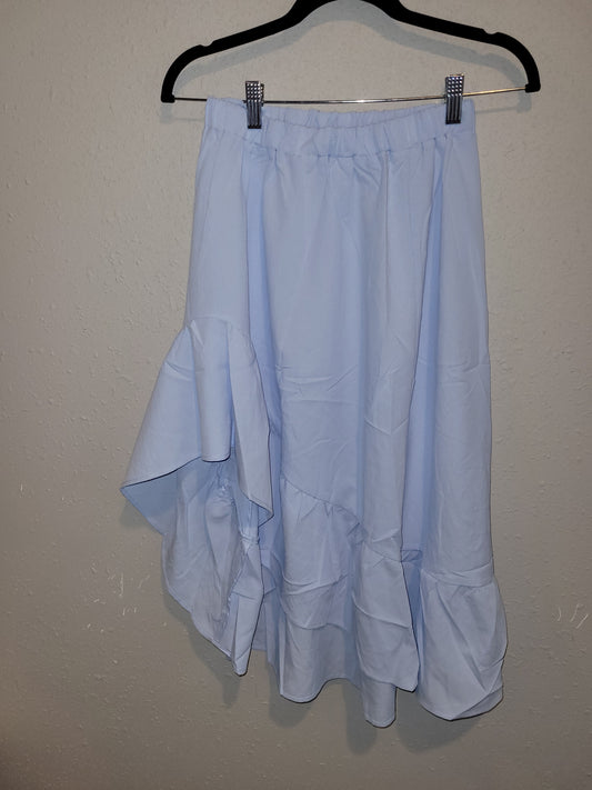 High Low Blue Skirt - New