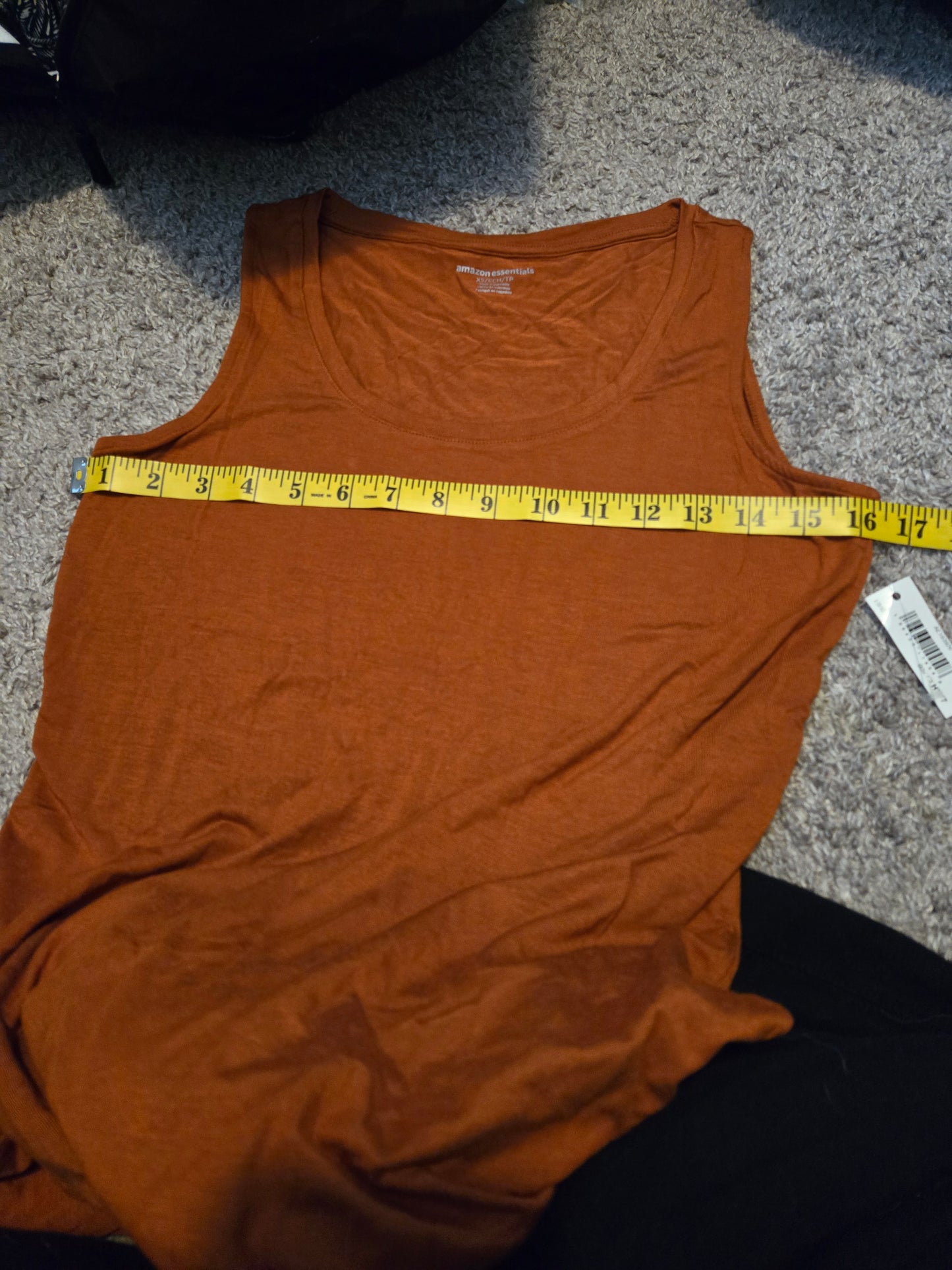 Red Amazon Essentials Maxi Tank Dress - New