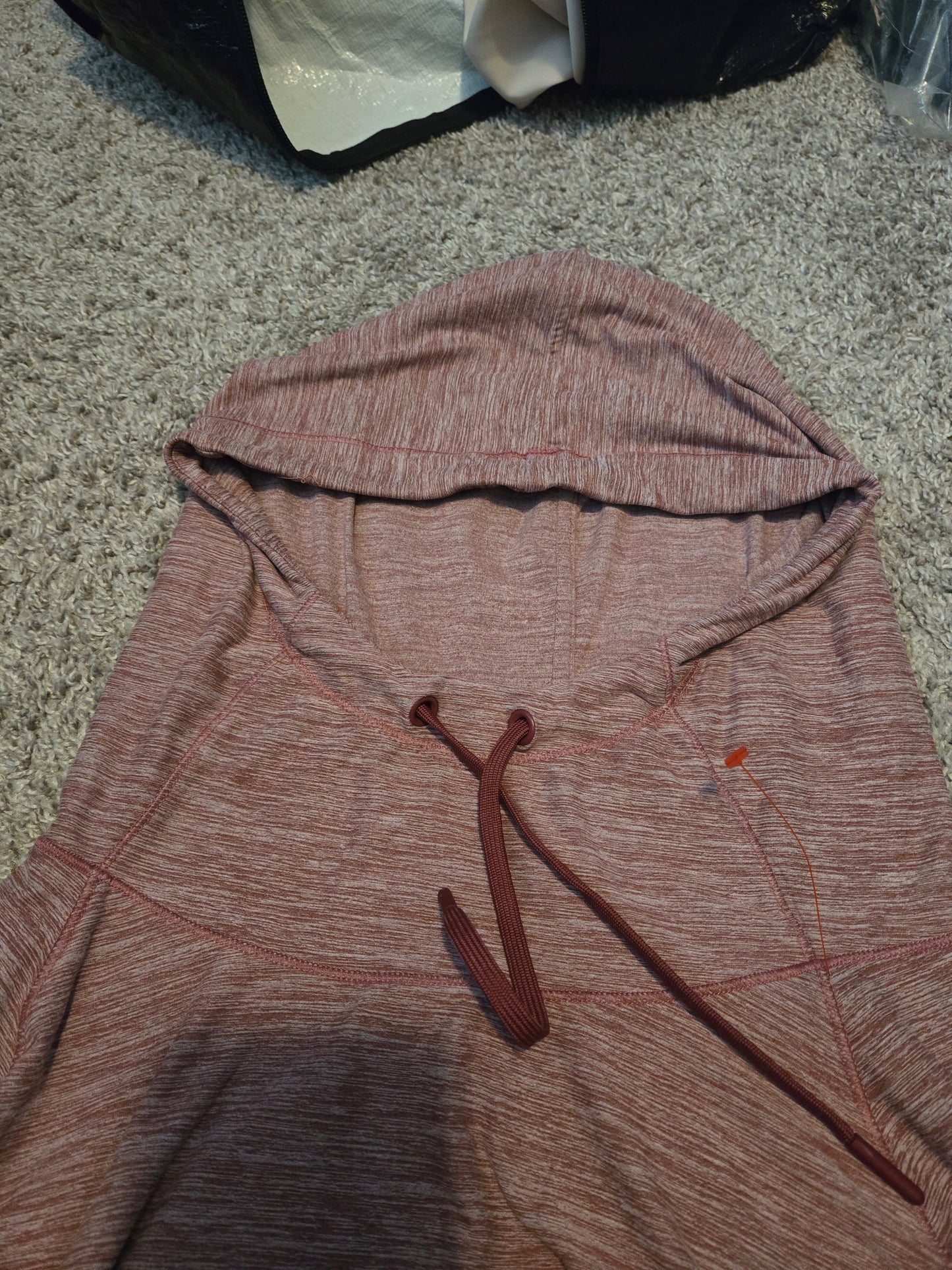 MRA Sport Pink Long Sleeve hooded Shirt - Gently Used
