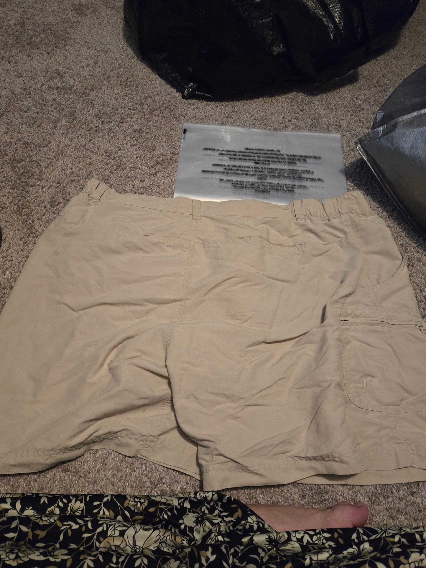 Quest Tan Shorts- Gently Used