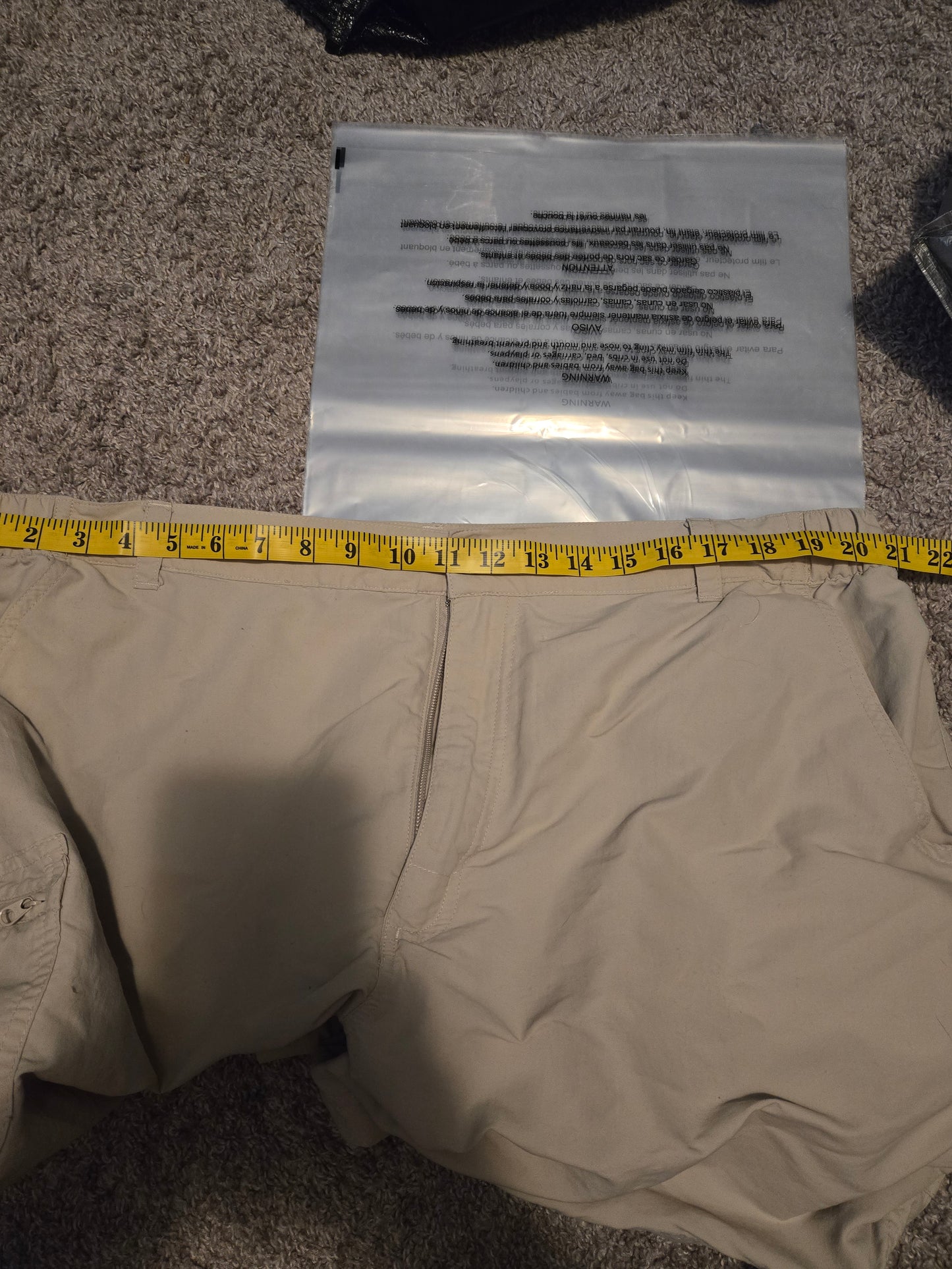 Quest Tan Shorts- Gently Used