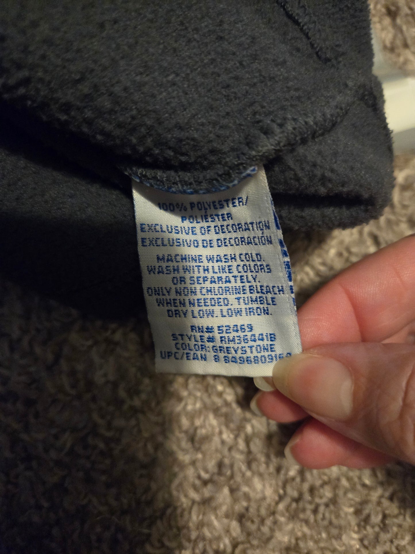 Vintage Fleece; 1/4 Zip Fleece - 2XL - Gently Used