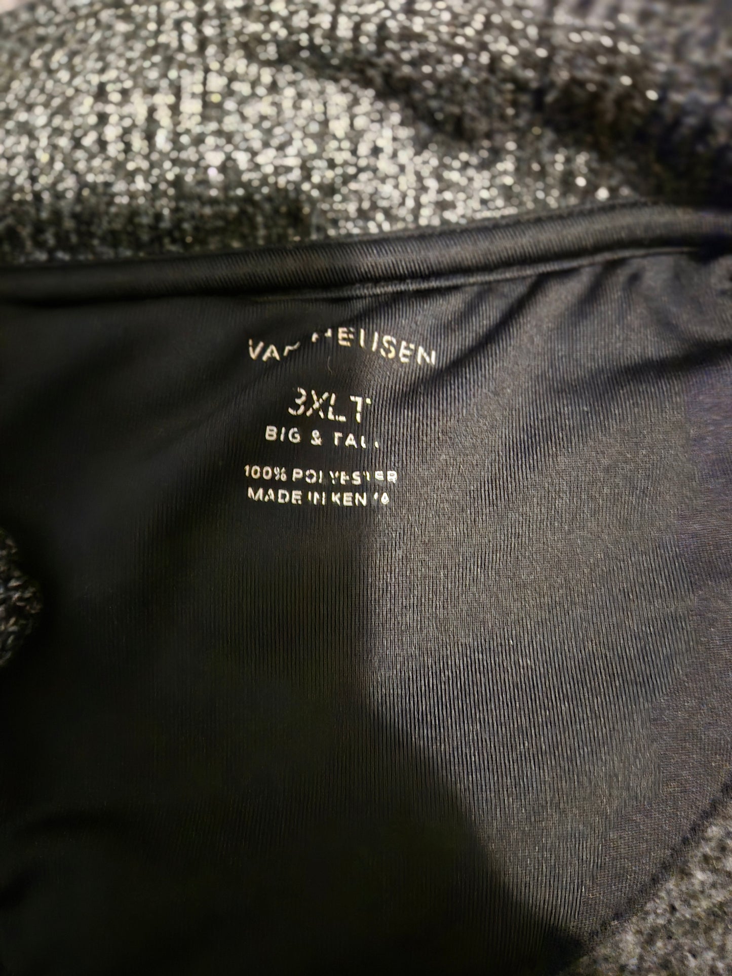 Van Heusen Grey Fleece Long Sleeve- Gently Used
