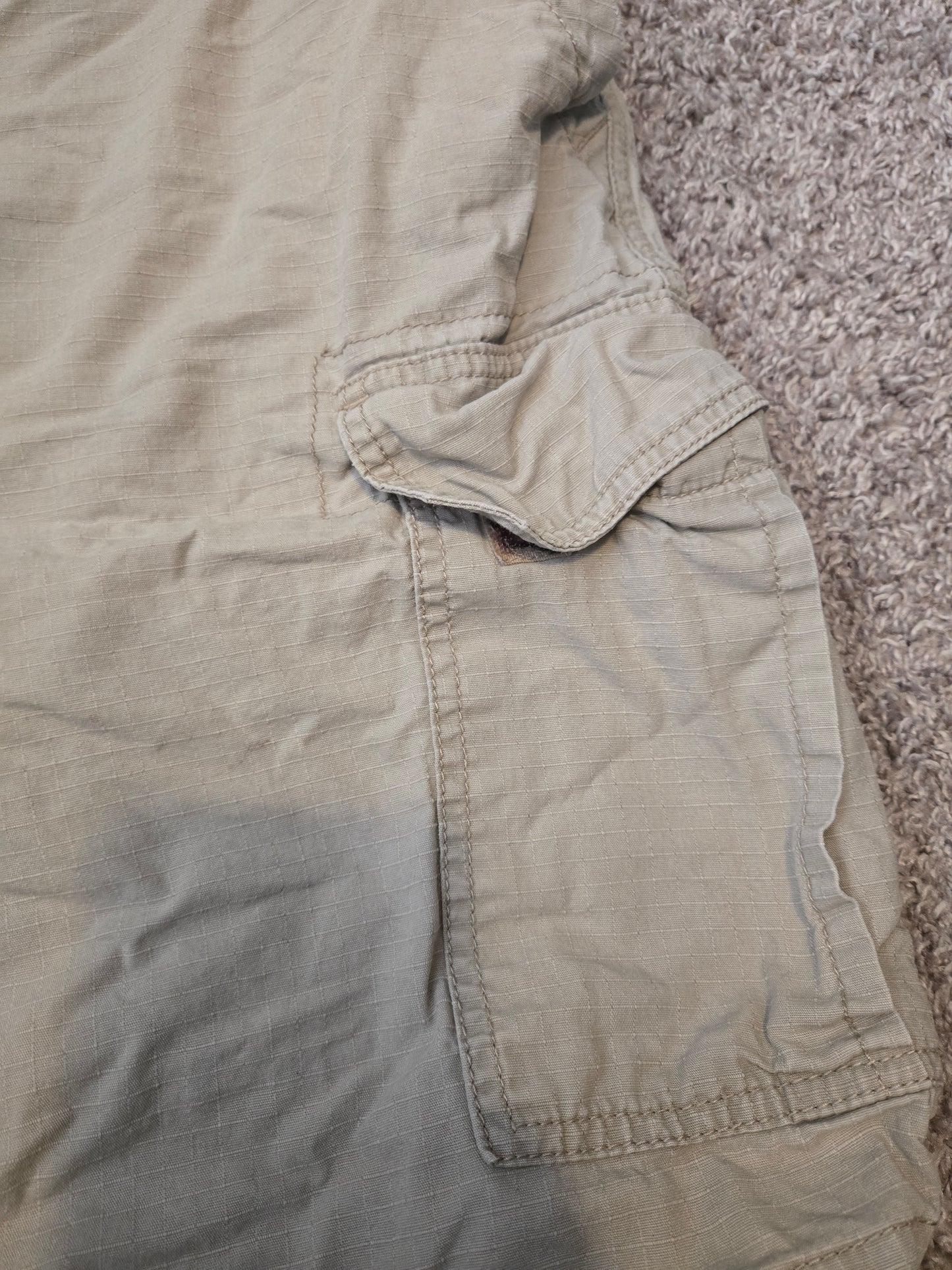 Faded Glory Tan Cargo Shorts - Gently Used
