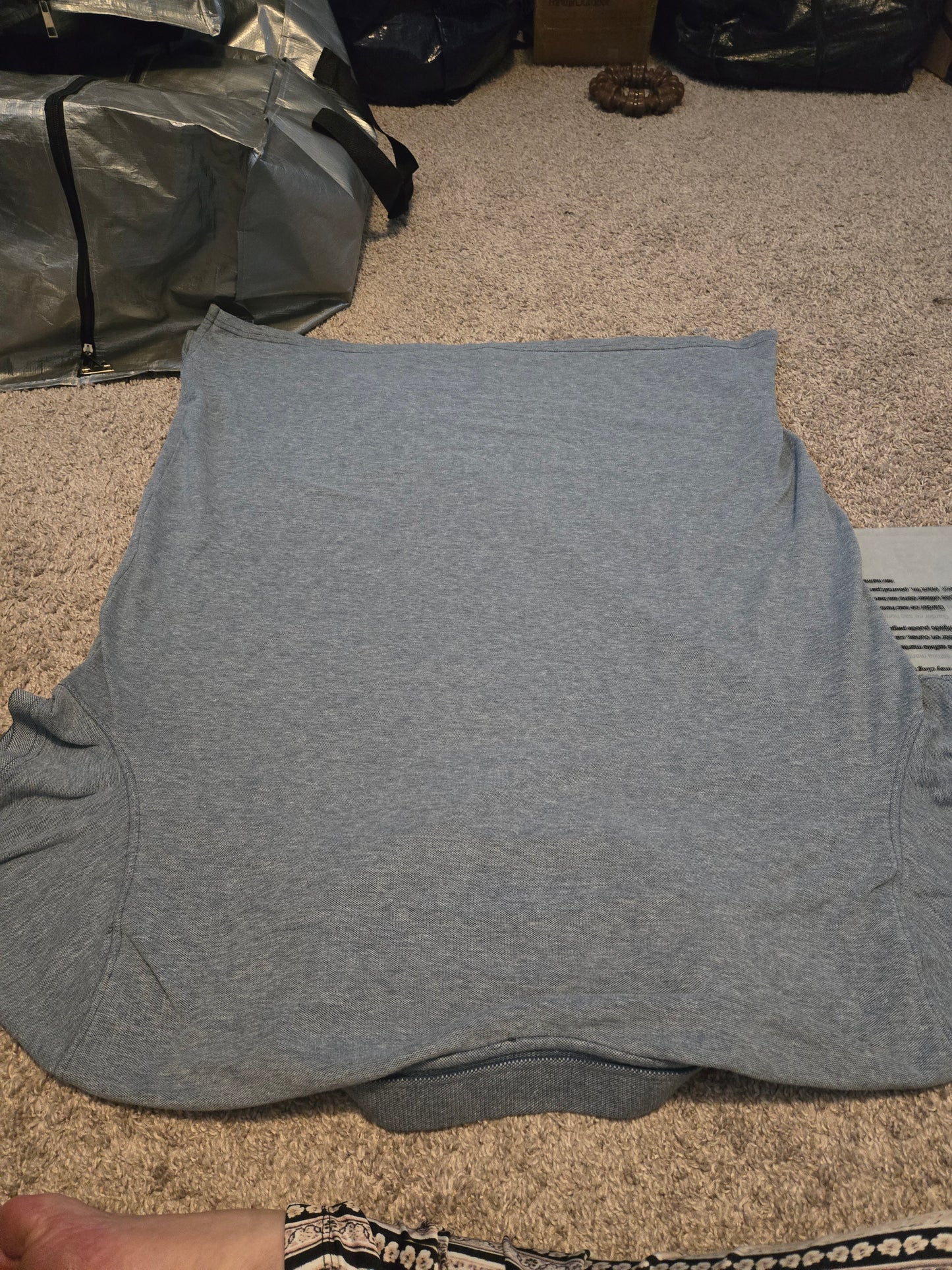 St John's Bay Blue Polo Tshirt - Gently Used