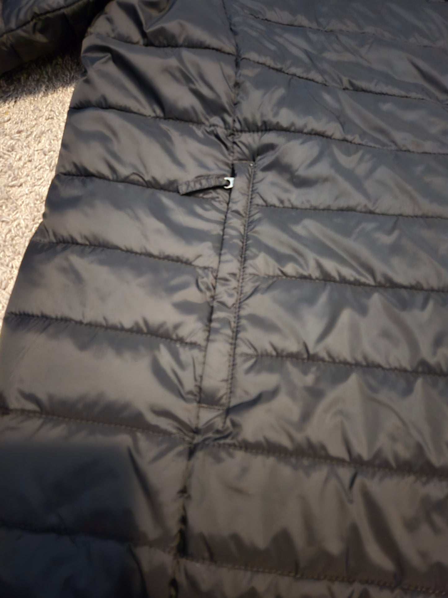 Amazon Black Quilted Puffer Jacket