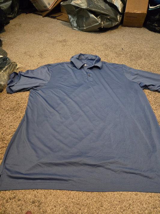 Cool 18 Pro Blue Polo Short Sleeve shirt - Gently Used