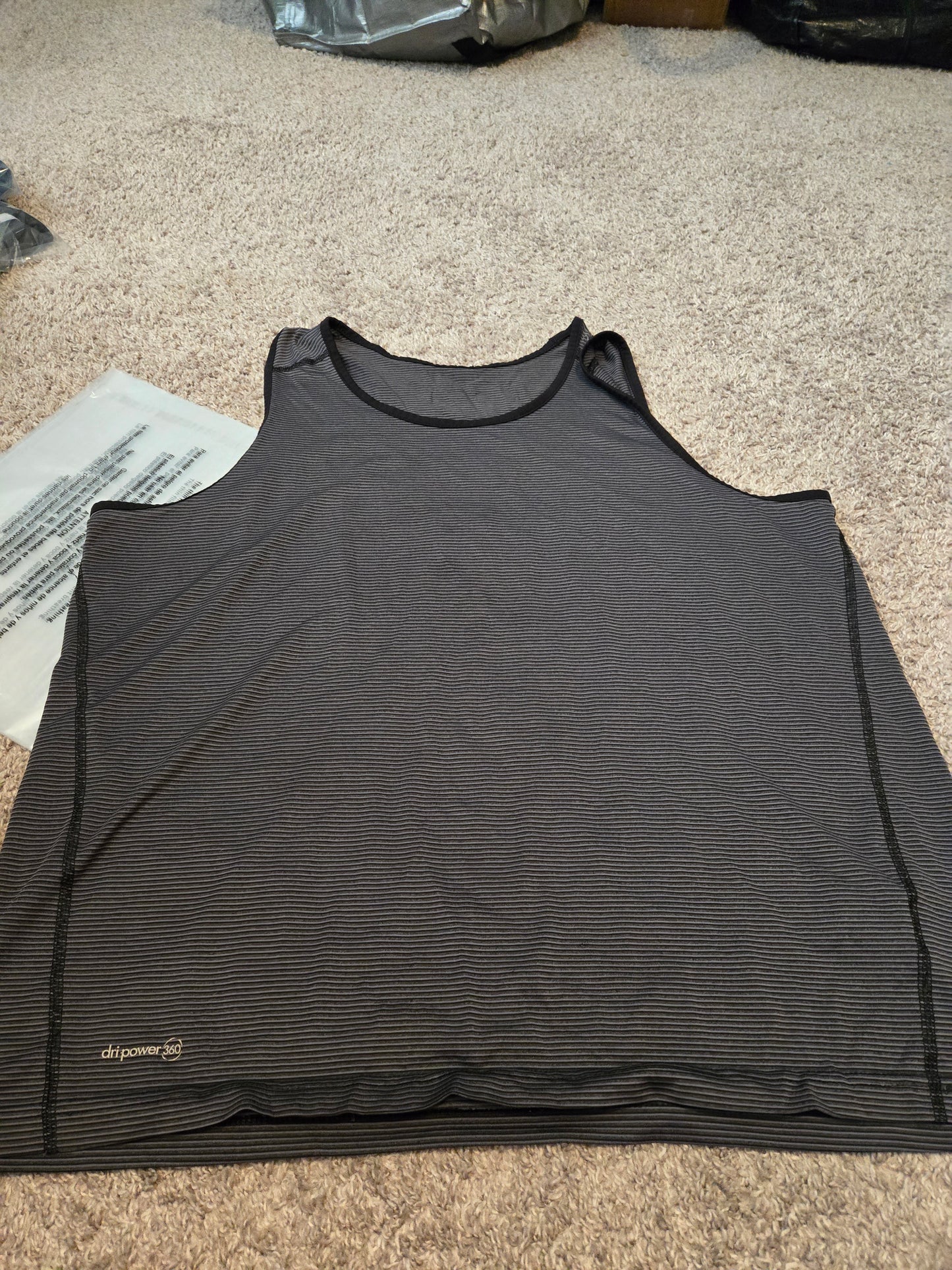 DriPower 360 Gray Sleeveless Shirt - Gently Used
