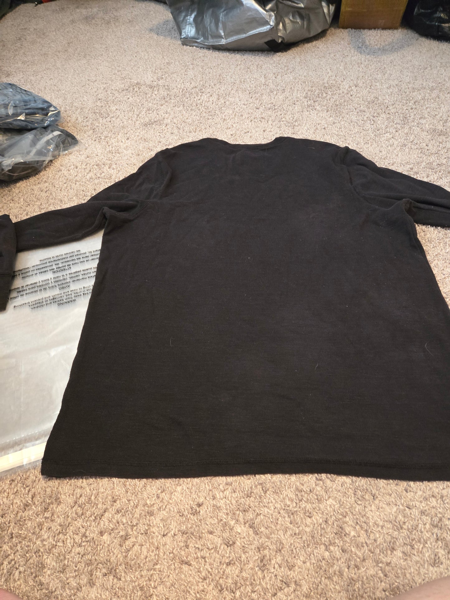 Urban Pipeline Black Long Sleeve Shirt - Gently Used